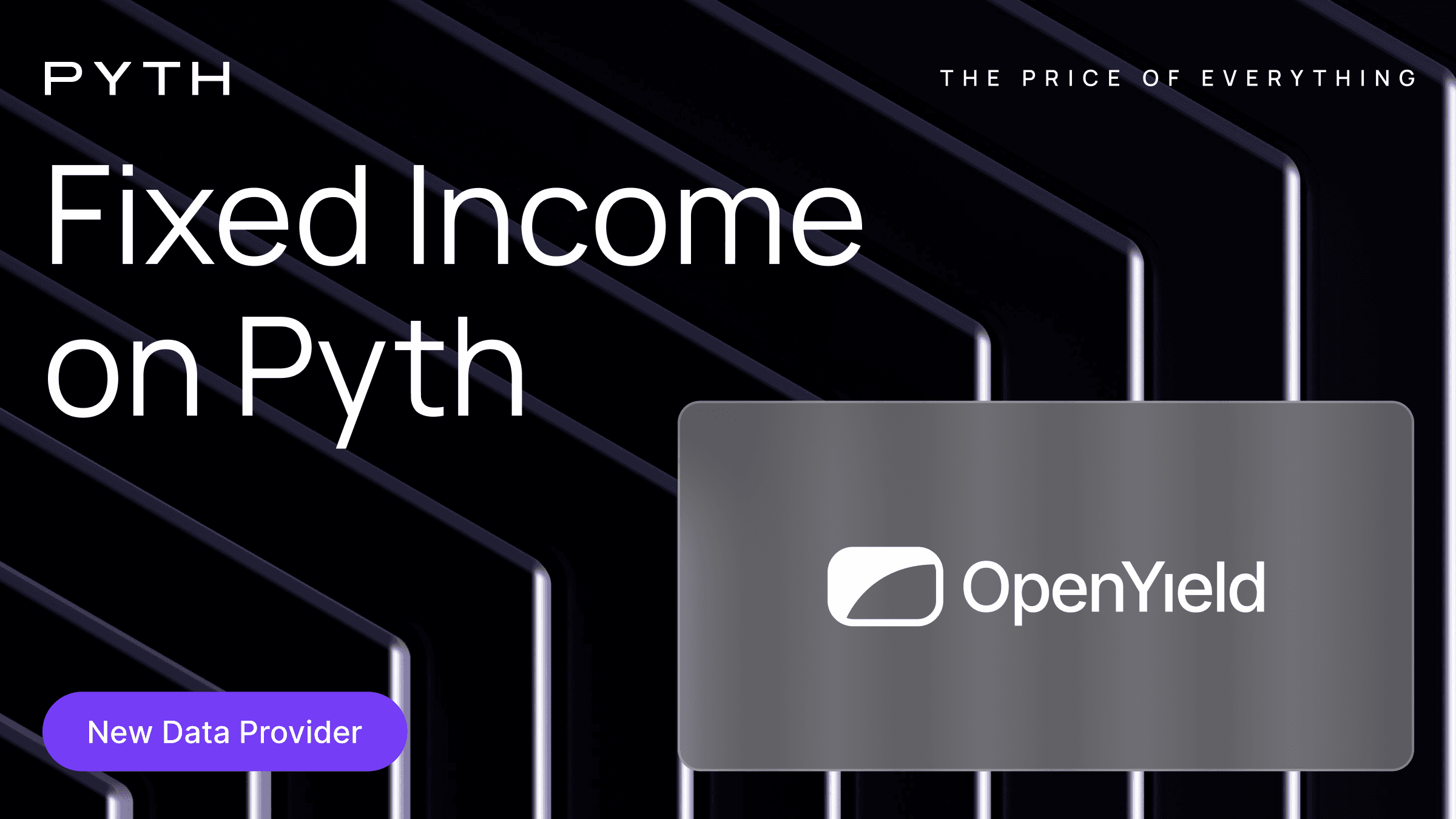 OpenYield Joins Pyth, Bringing Firm Bond Pricing to the Network