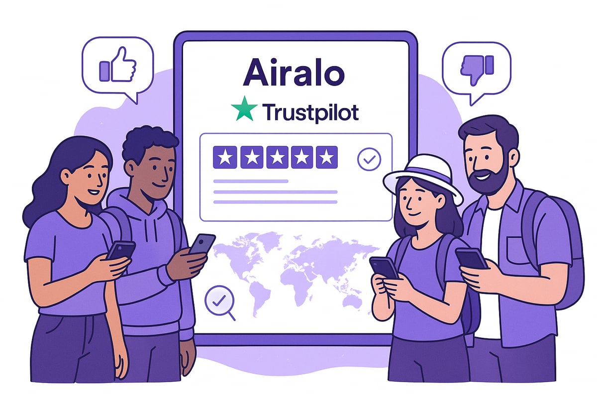 Understanding Airalo’s Trustpilot Profile