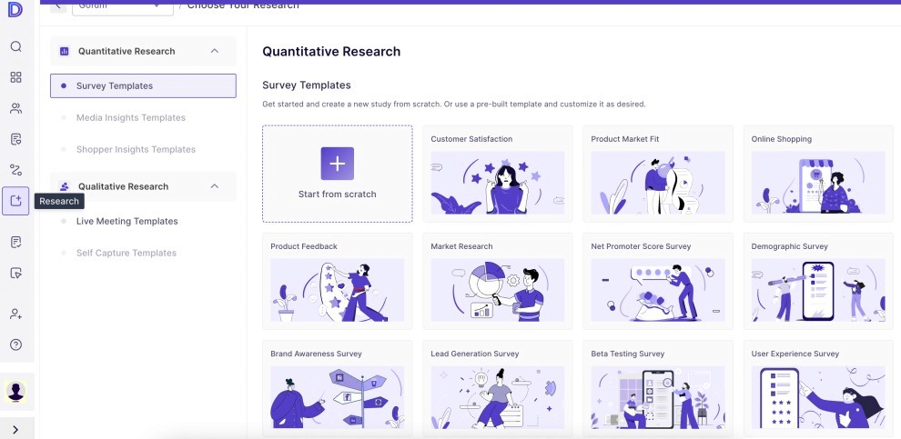 Decode Survey Templates