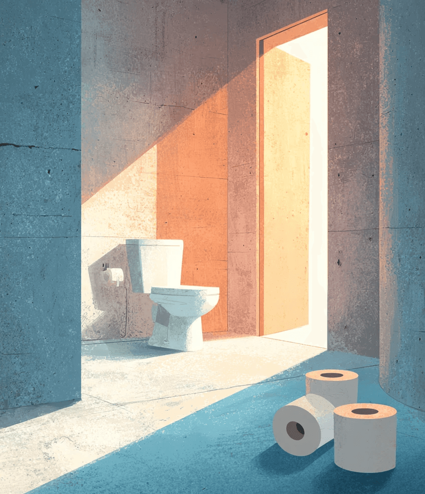 ilustración de un WC