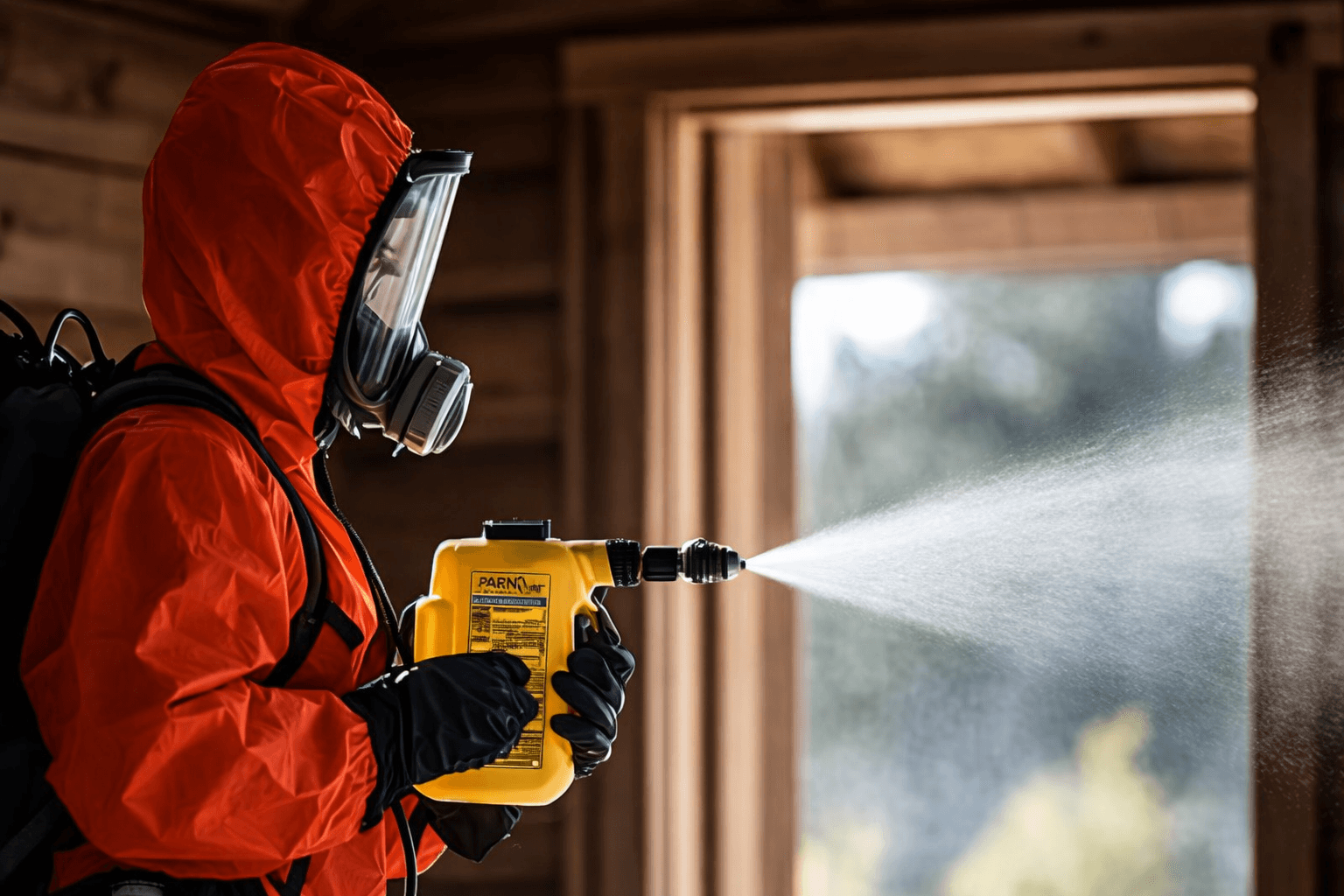technicien réalisant une dératisation professionnelle à Paris