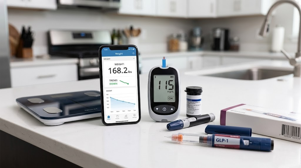 GLP-1 monitoring tools for home use