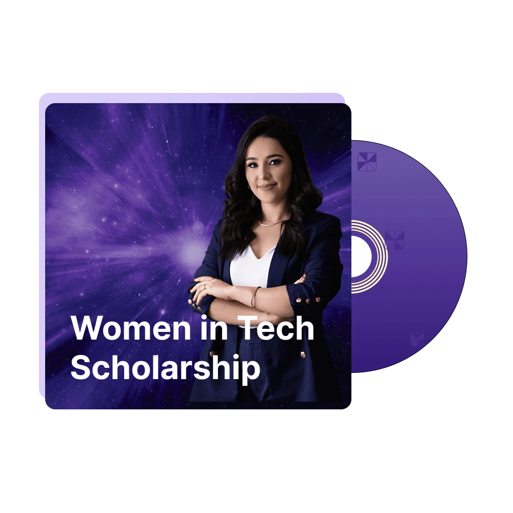 22-second motion graphics video promoting Women in Tech Scholarship, created with Adobe After Effects.