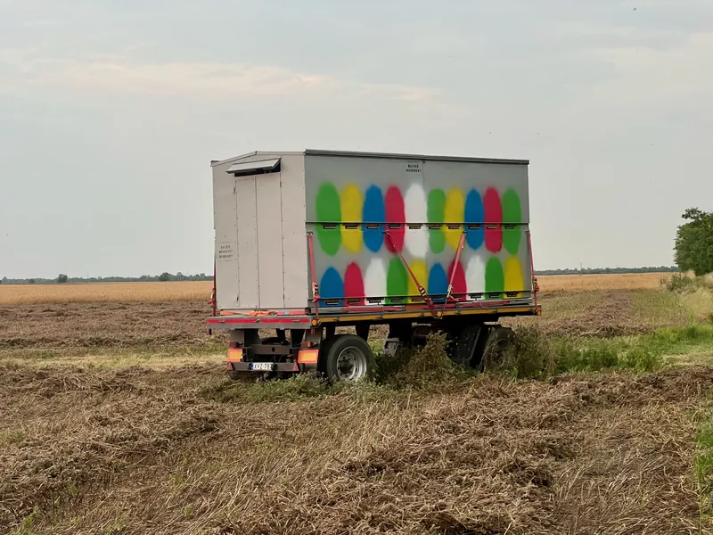 A Bazsó Méhészet méhkonténere