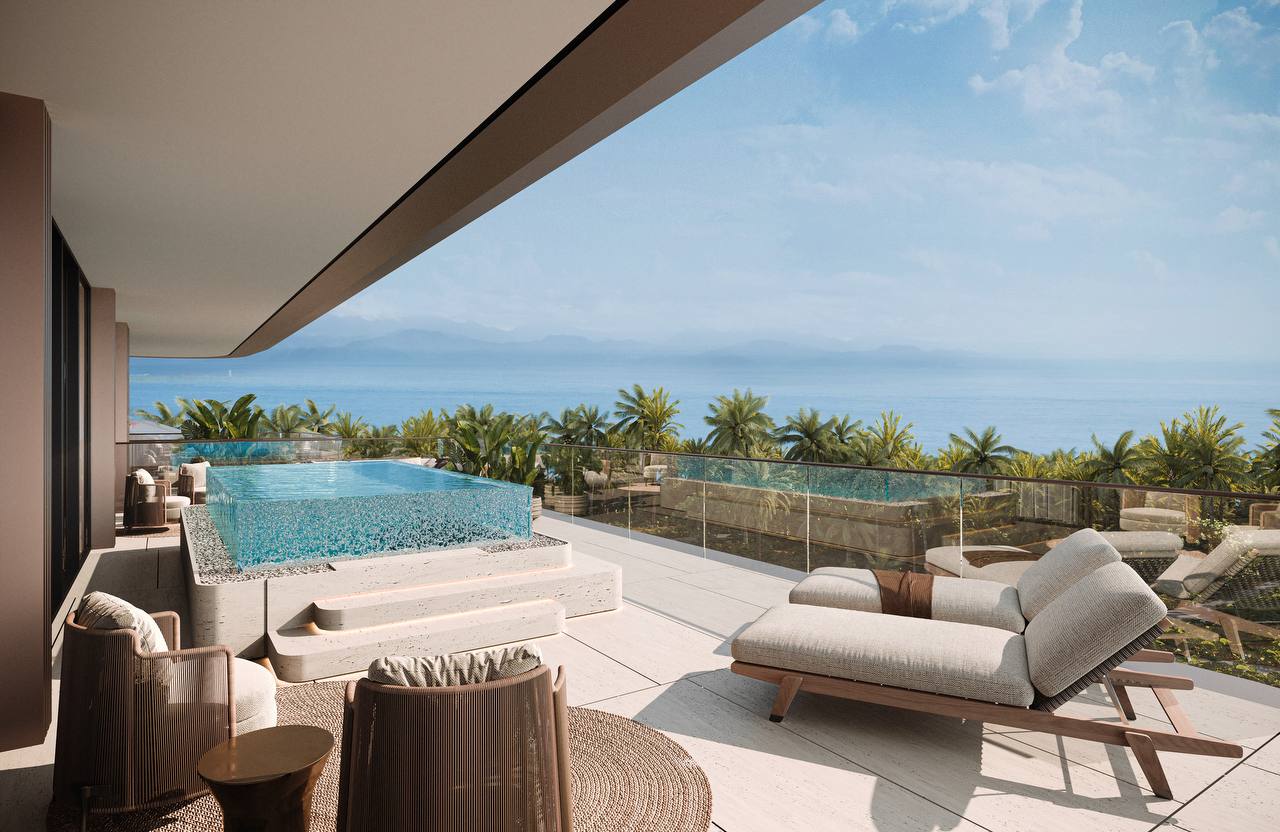 1-bedroom penthouse with ocean view in OceaniQ II, Nusa Dua