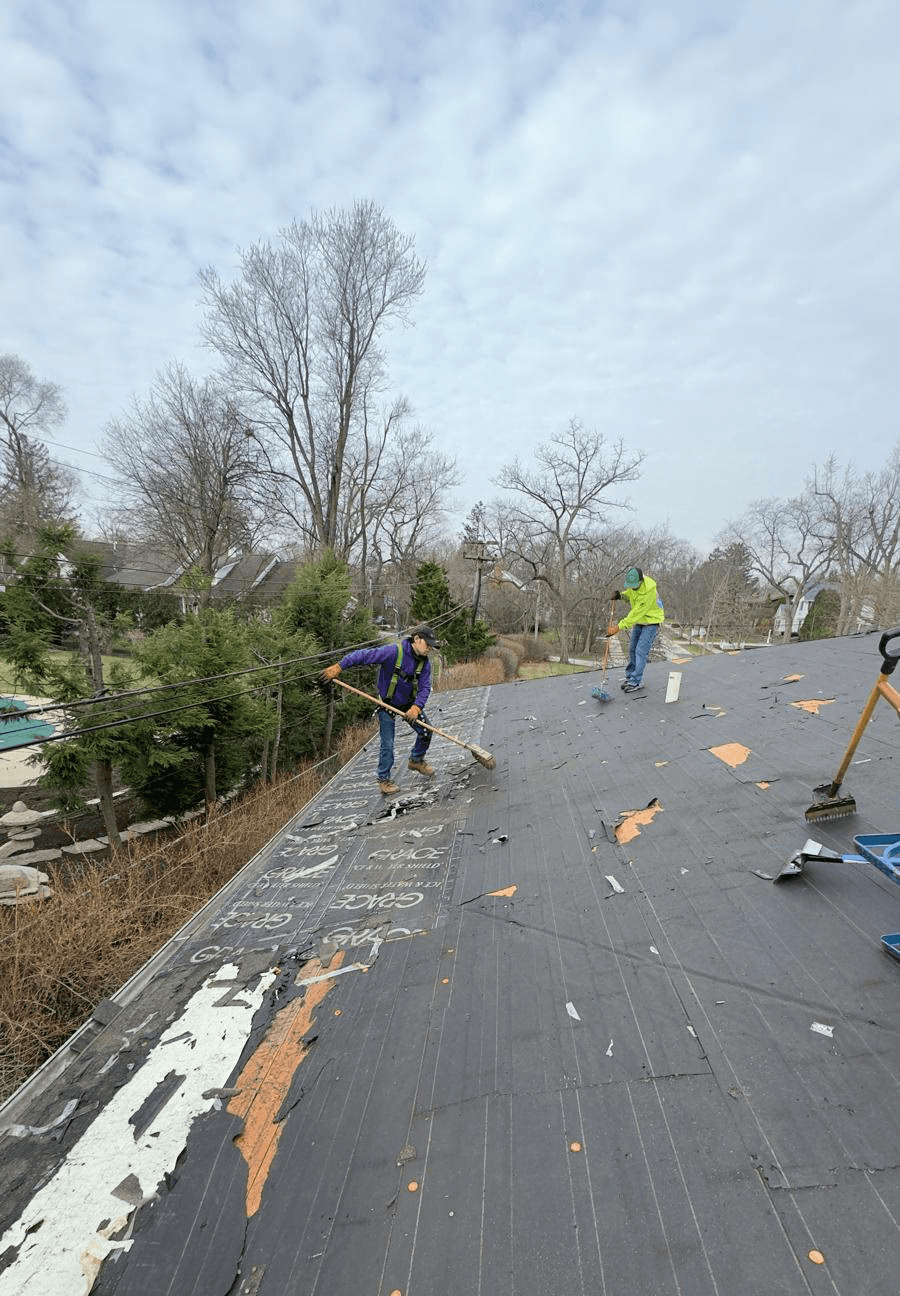woman in blue jacket and blue denim jeans standing on brown wooden bridge