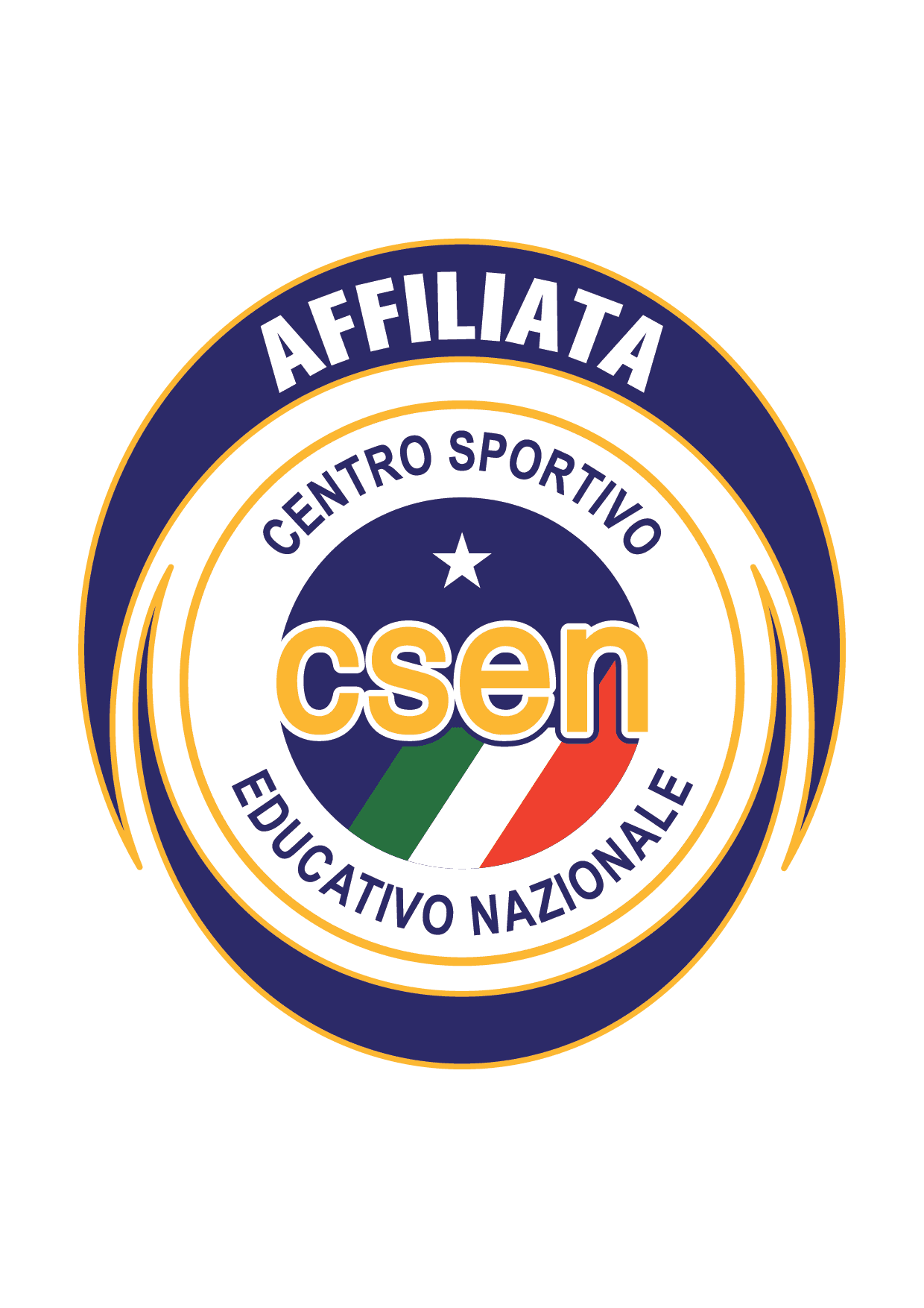 Logo CSEN Lazio, ente affiliato