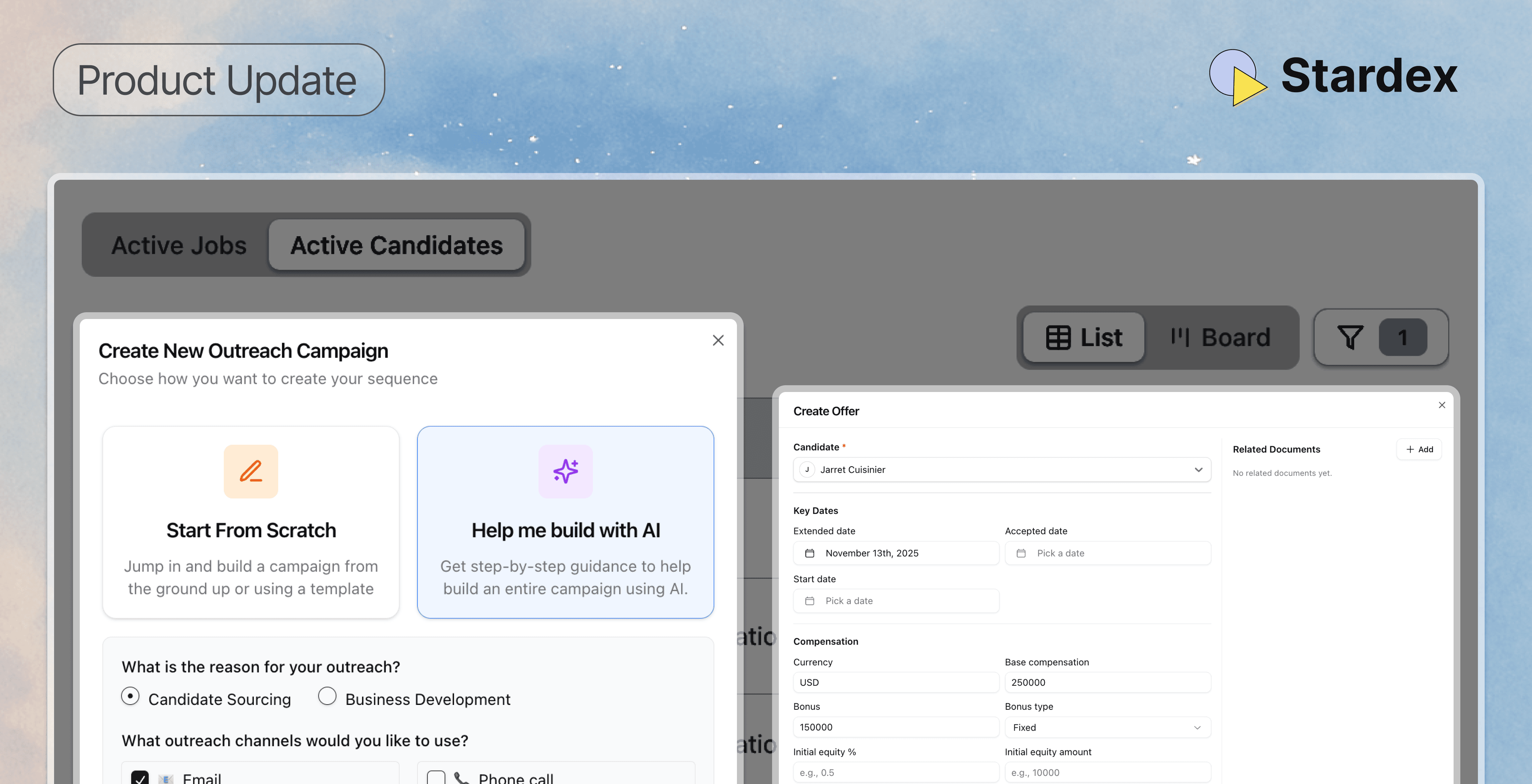 Stardex ai product update #12 | blog post cover image
