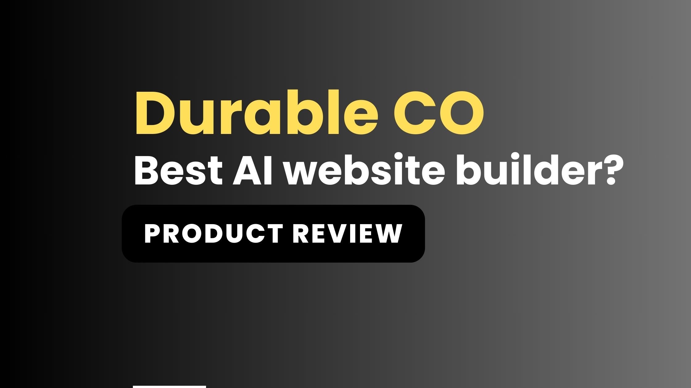 Duable AI website builder