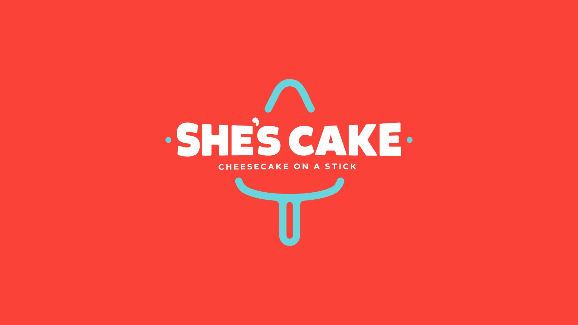 Diseño de marca She’s Cake con logotipo personalizado por estudio de branding en Santiago de Chile