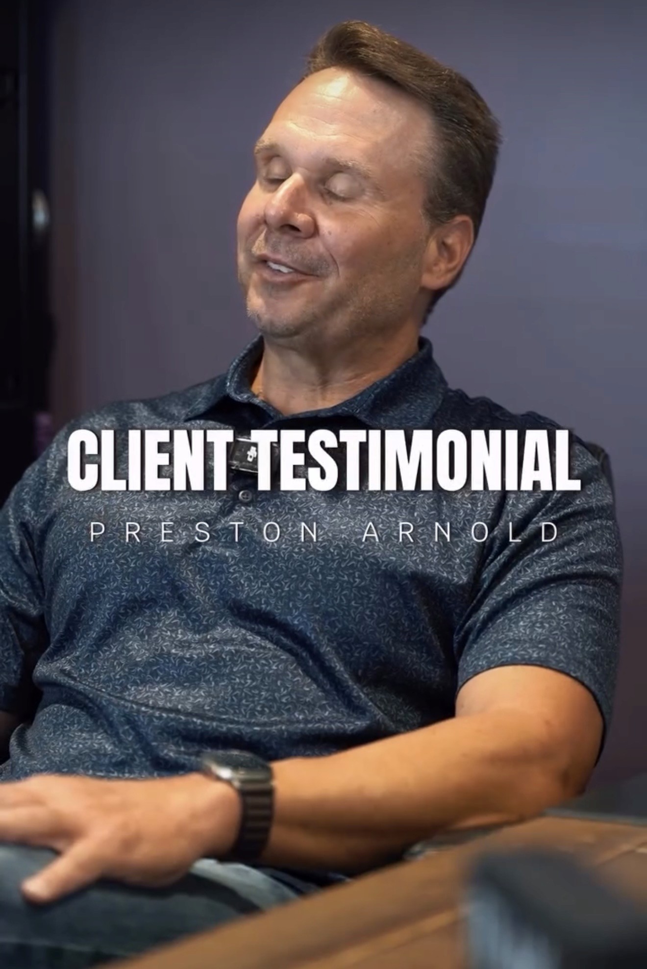 Chasing Gains client testimonial video sharing real results from online fitness coaching