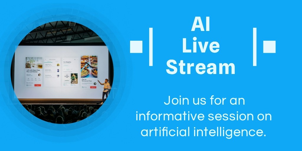 AI live session banner
