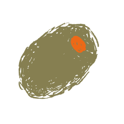 pimento olive doodle