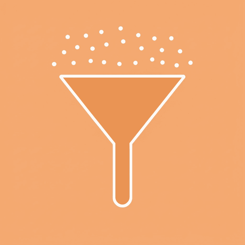 Funnel showing dozens of SEO agencies narrowing to only a few that deliver measurable results - SEO Agency Leeds