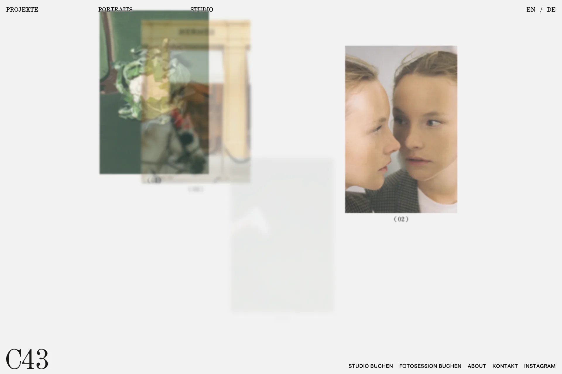 Screenshot of CAPELLA 43 website