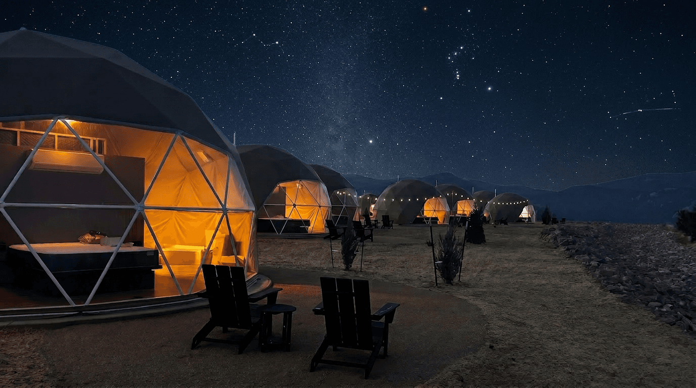 The Nest at Black Hawk  Sleep Under the Stars