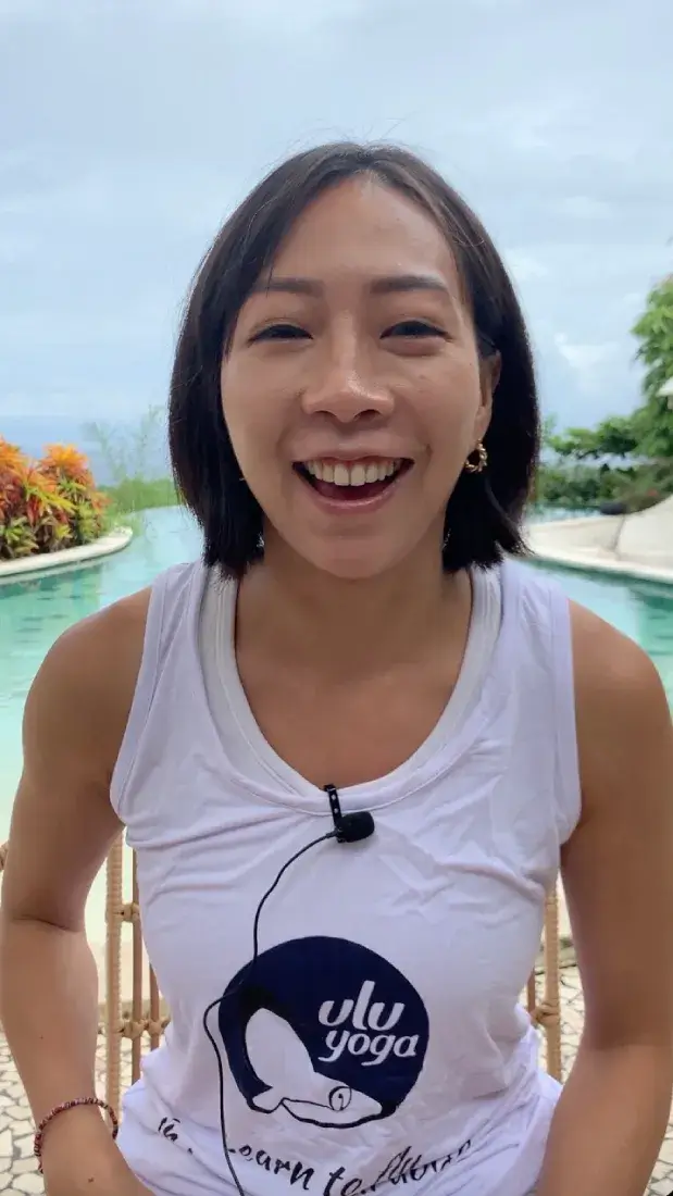 Video testimonial from Kiara sharing her life-changing 200h yoga teacher training experience in Bali