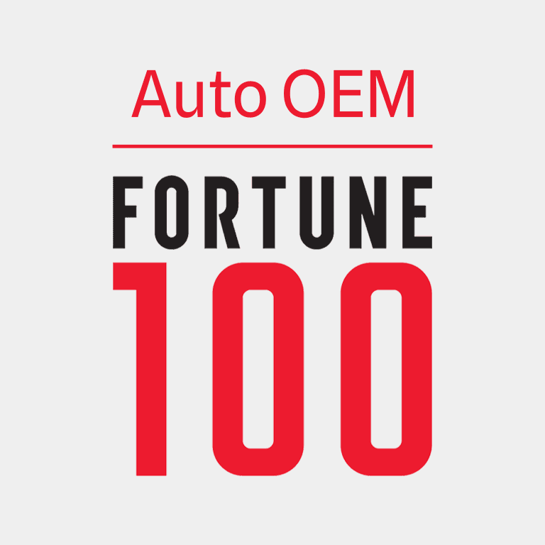 Fortune 100 Auto OEM