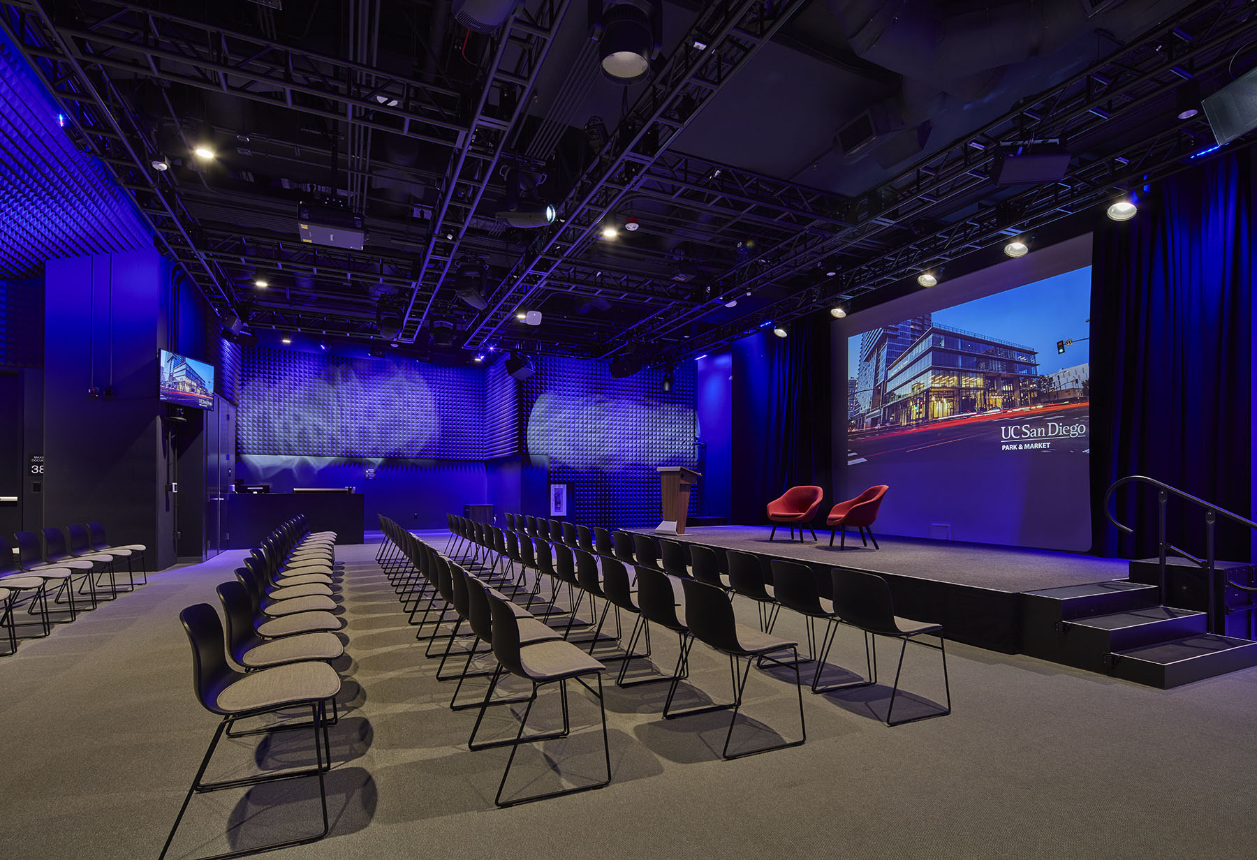 Guggenheim Theatre is a high tech space perfect for technical presentations