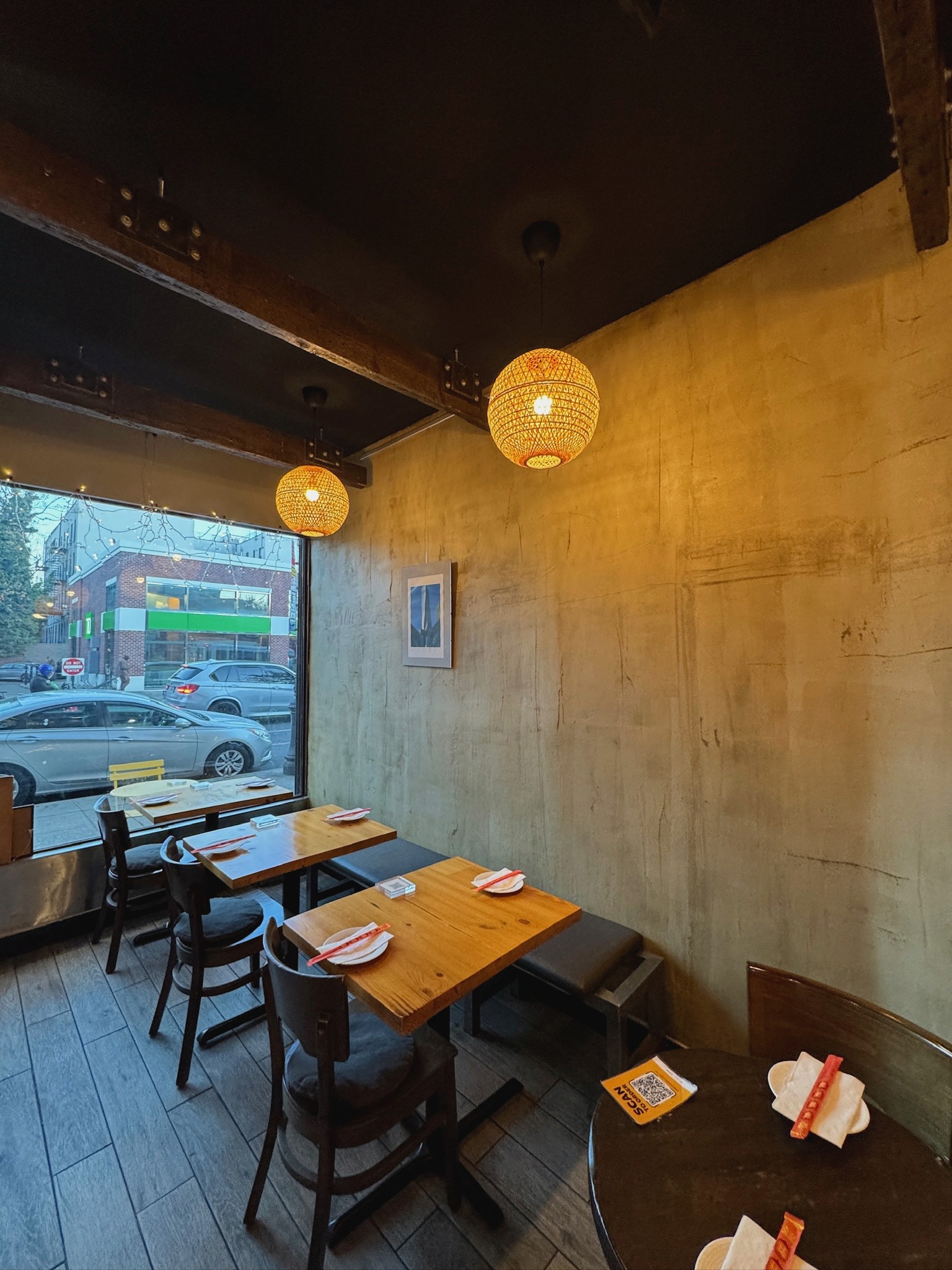 Experience the inviting ambiance of Petite Dumpling, [location name]’s go-to spot for authentic handmade dumplings and exceptional service.