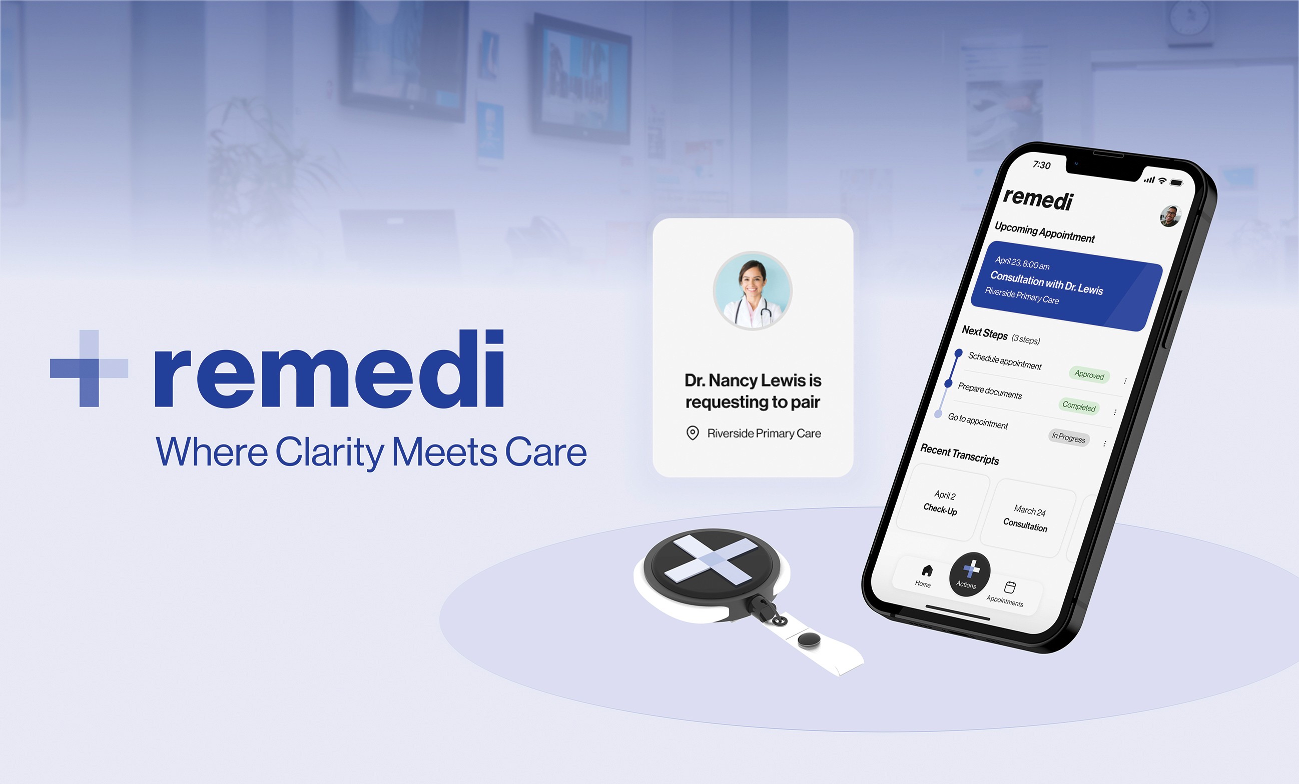 a cell phone on a table