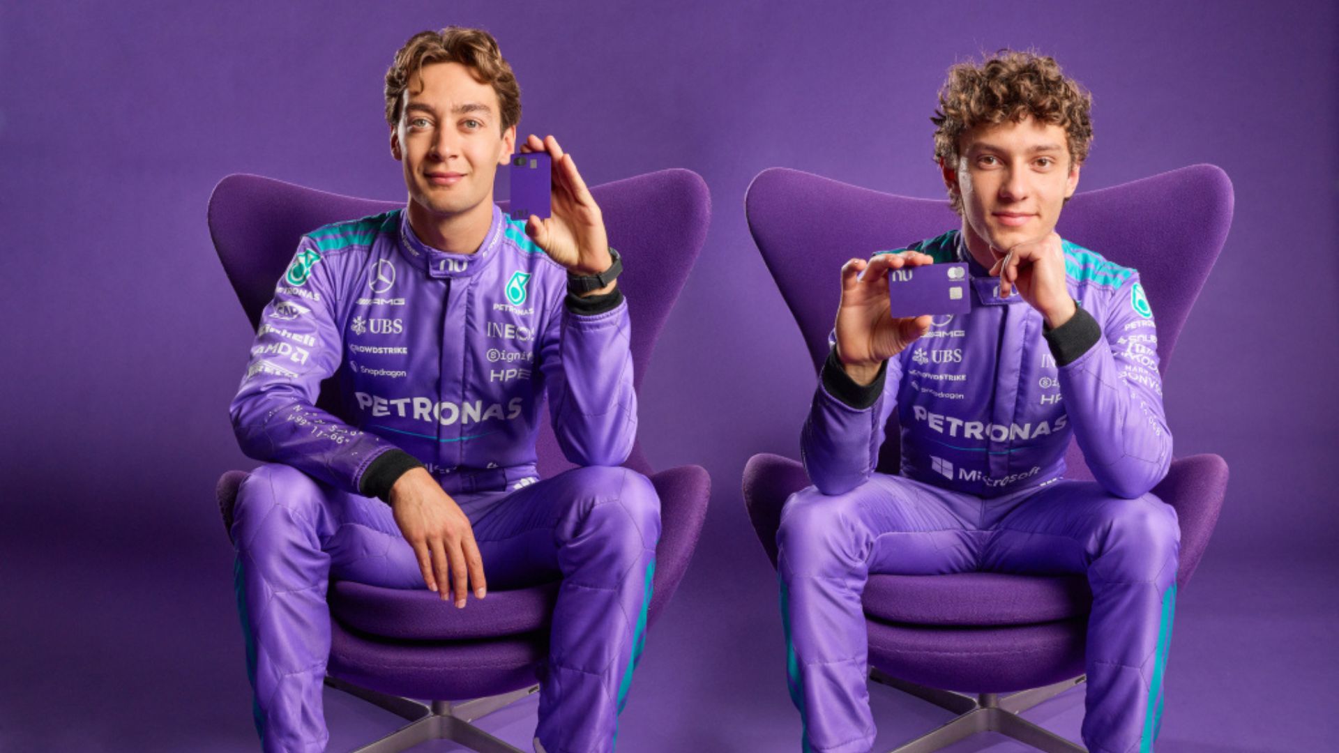 Nubank estreia com Mercedes na F1 e leva ativações para GP de Miami