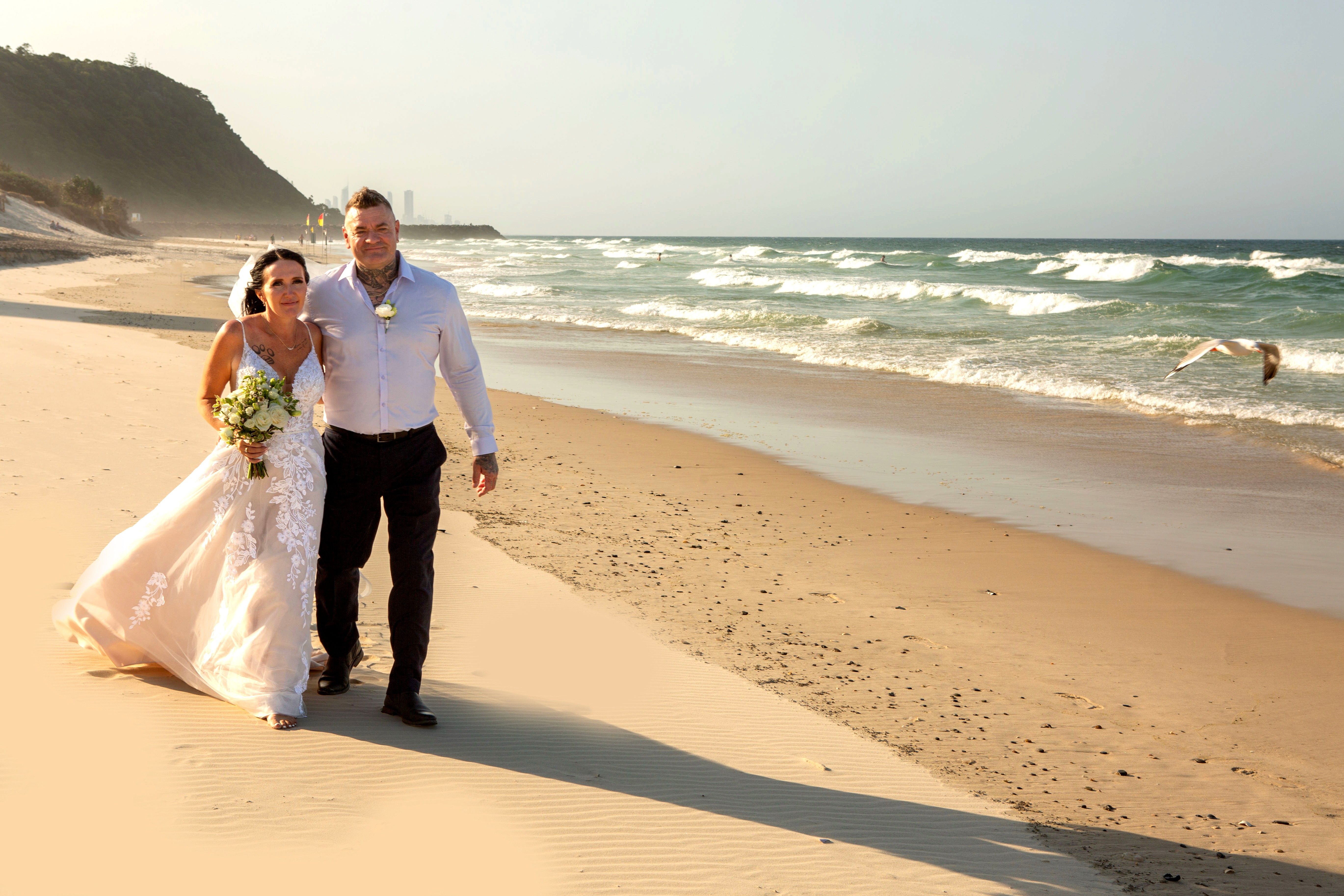With acccommodation on the beachfront, they got the best of both worlds - beach and garden!