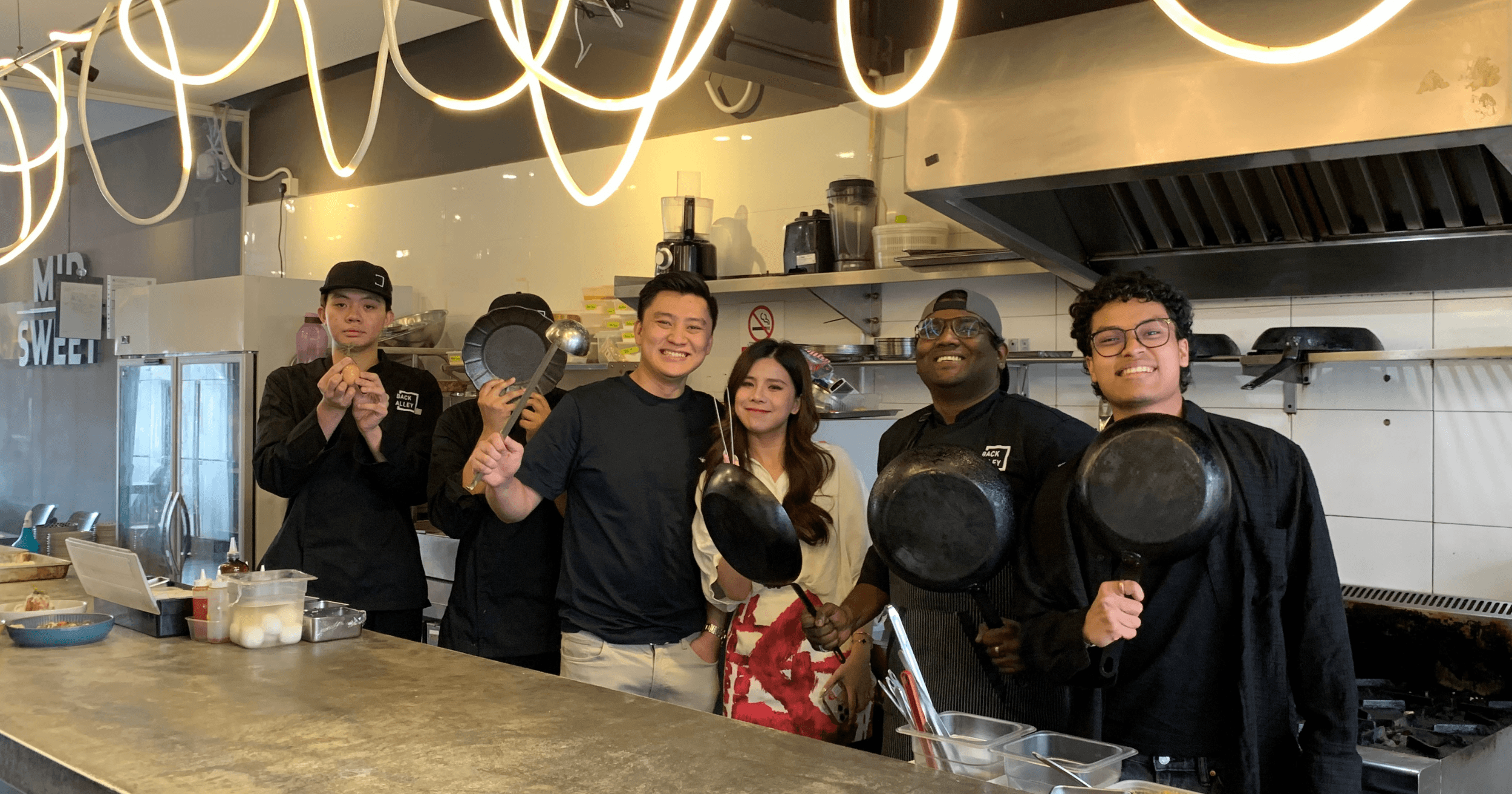 Back Alley Pasta Bar team