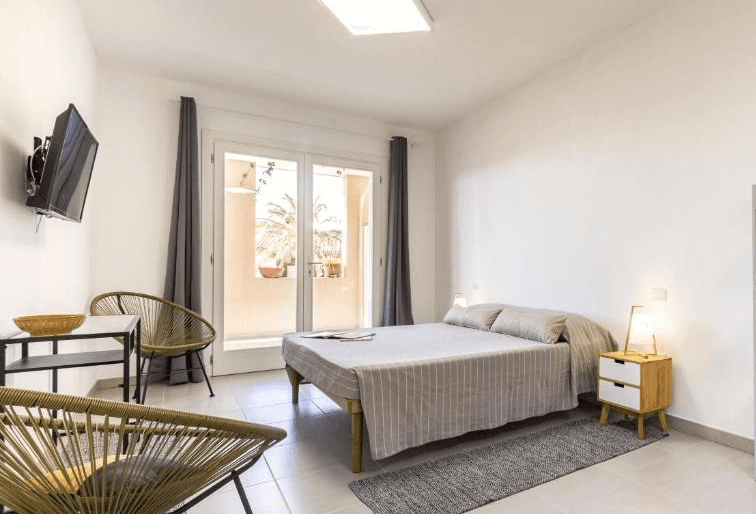 camera matrimoniale del Quadrilocale Shardana Superior