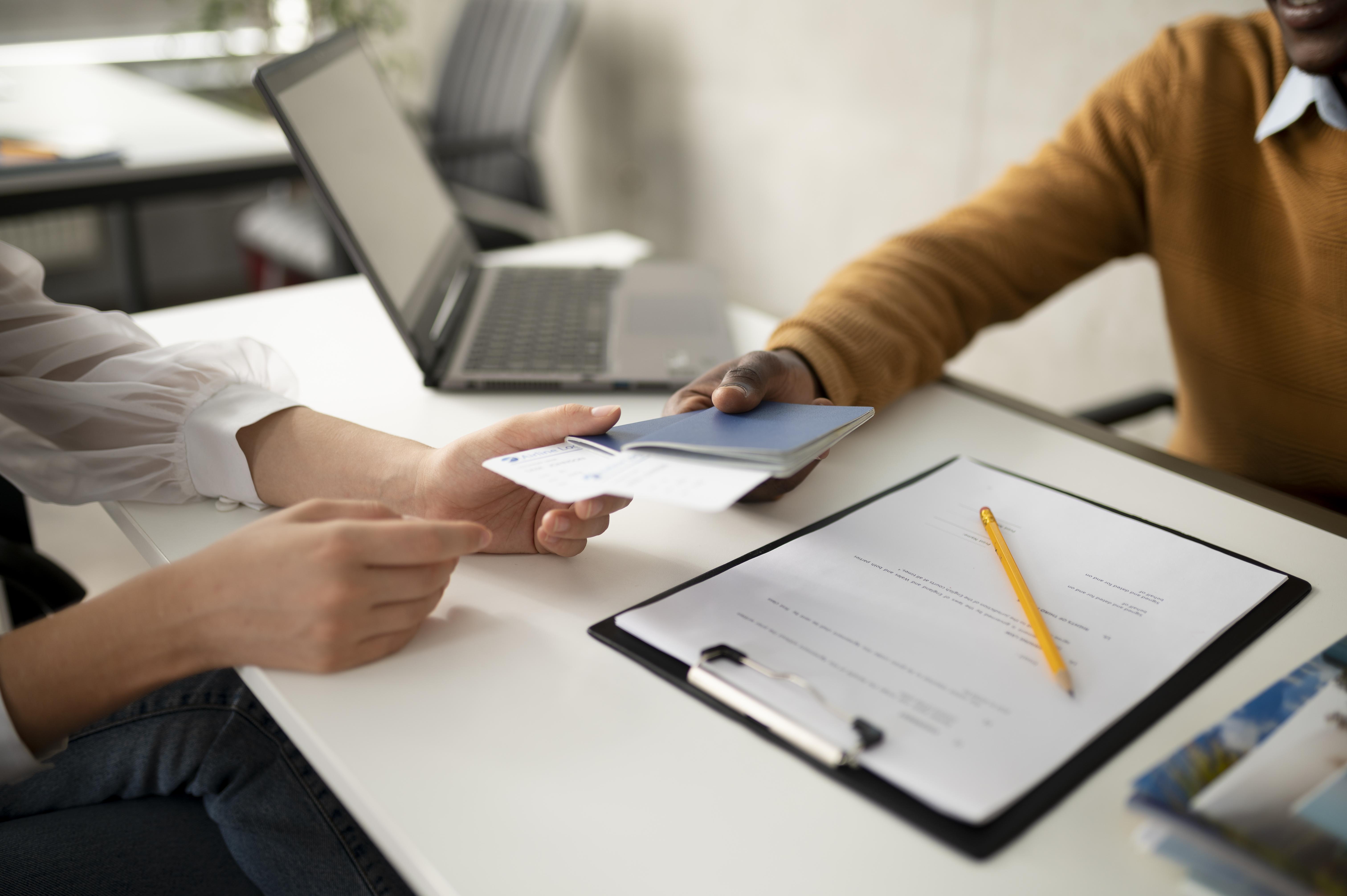 documentos viagem agência