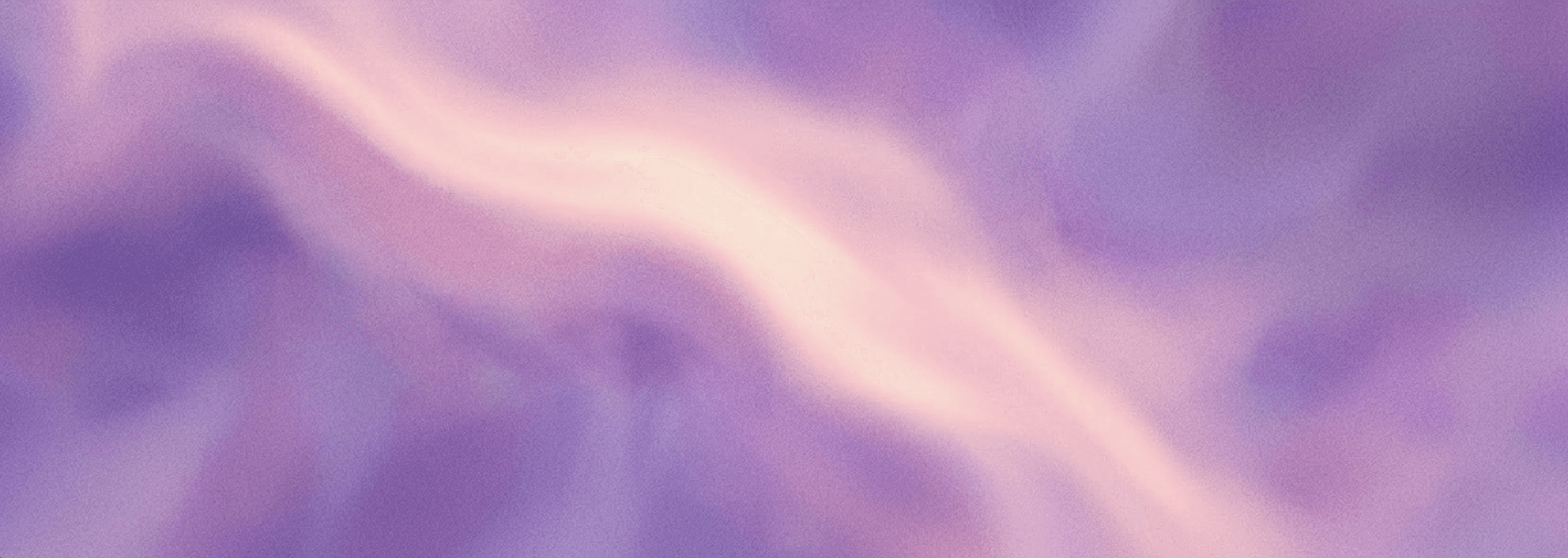 Abstract blurred pink, purple, and yellow gradient strip used as a decorative background accent