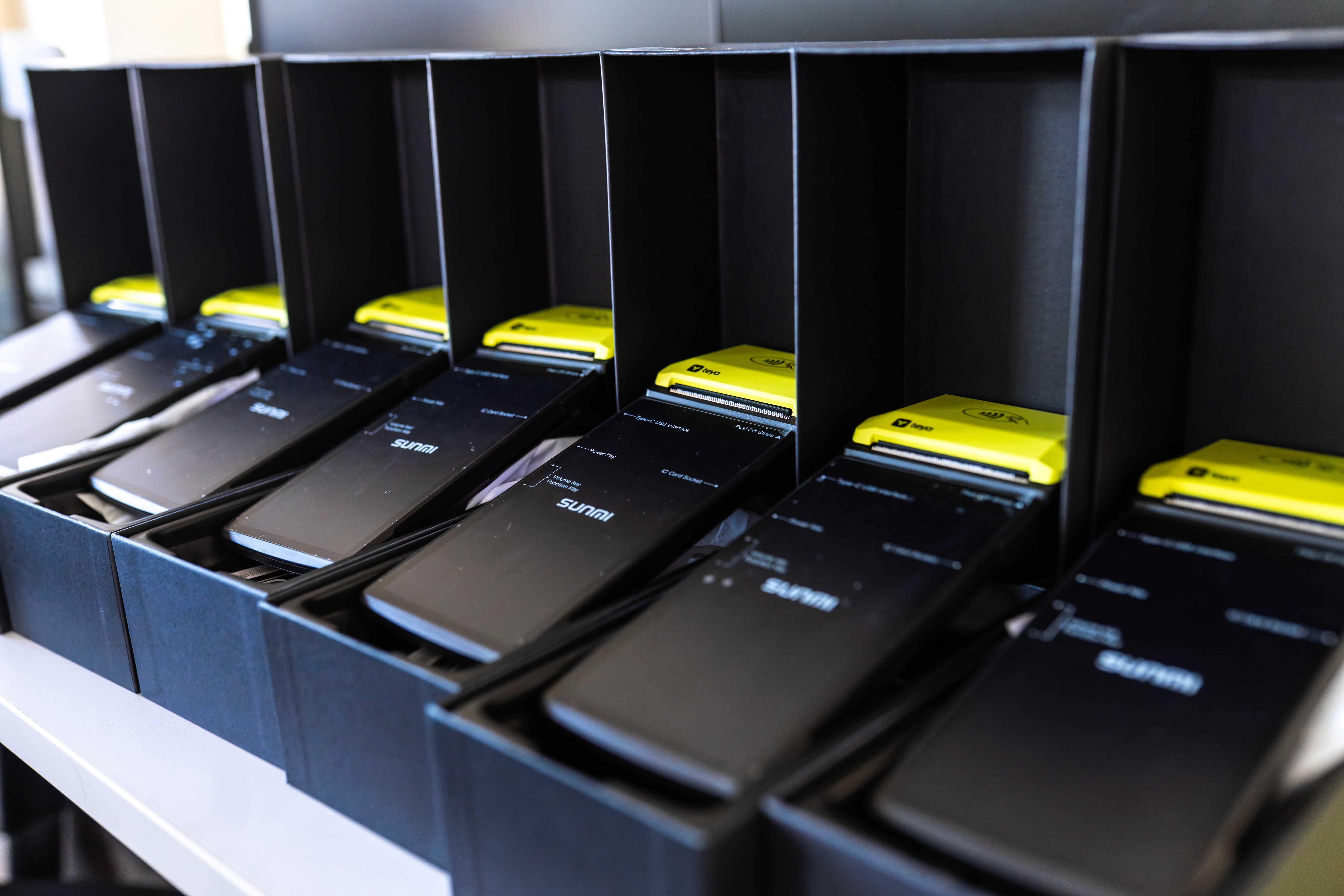 Multiple card machines