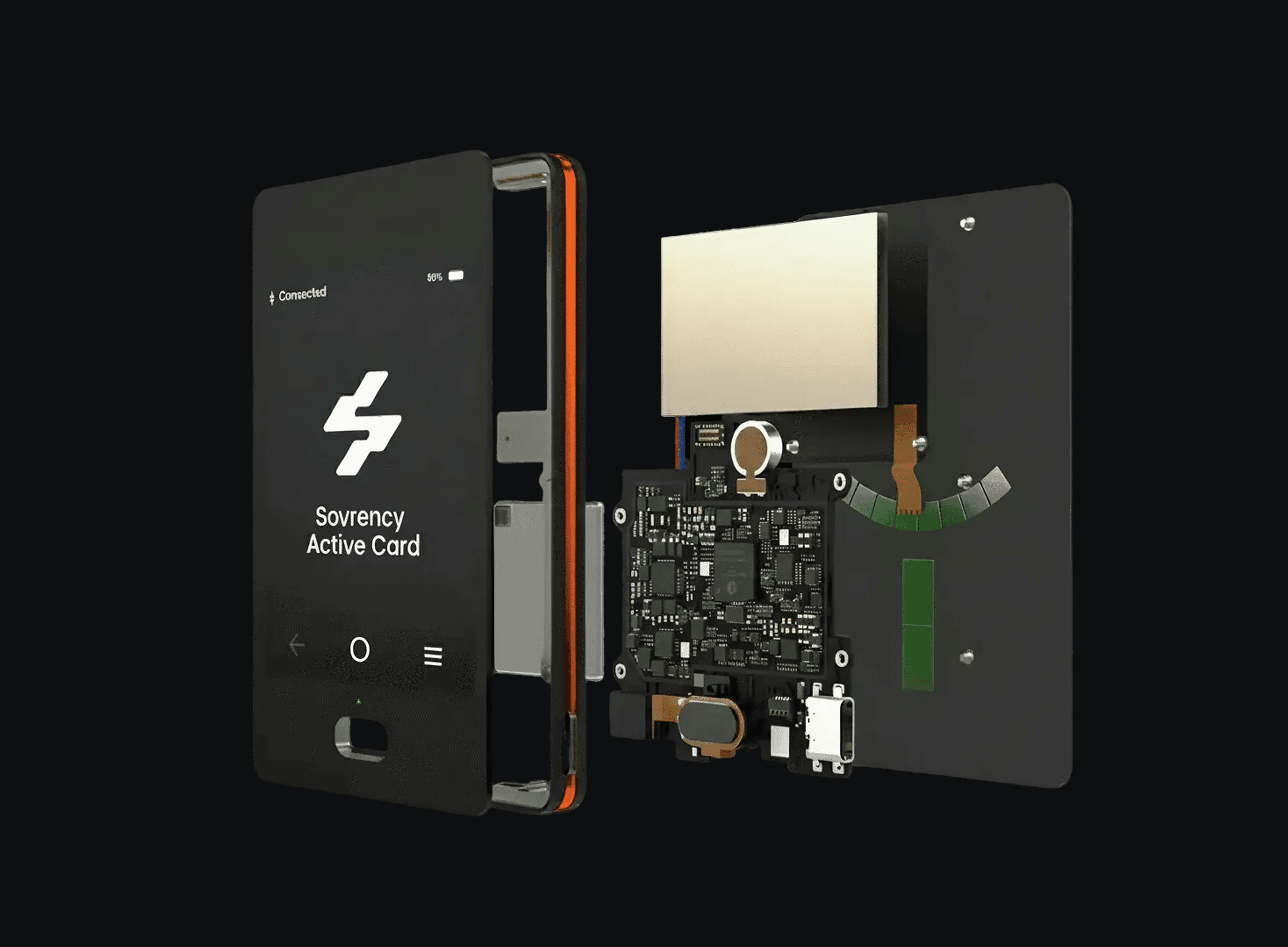 Crypto Linked with Cryps in center of area isometric view