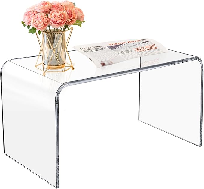 Black acrylic coffee table – A beautifully designed piece, perfect for adding elegance to any space.