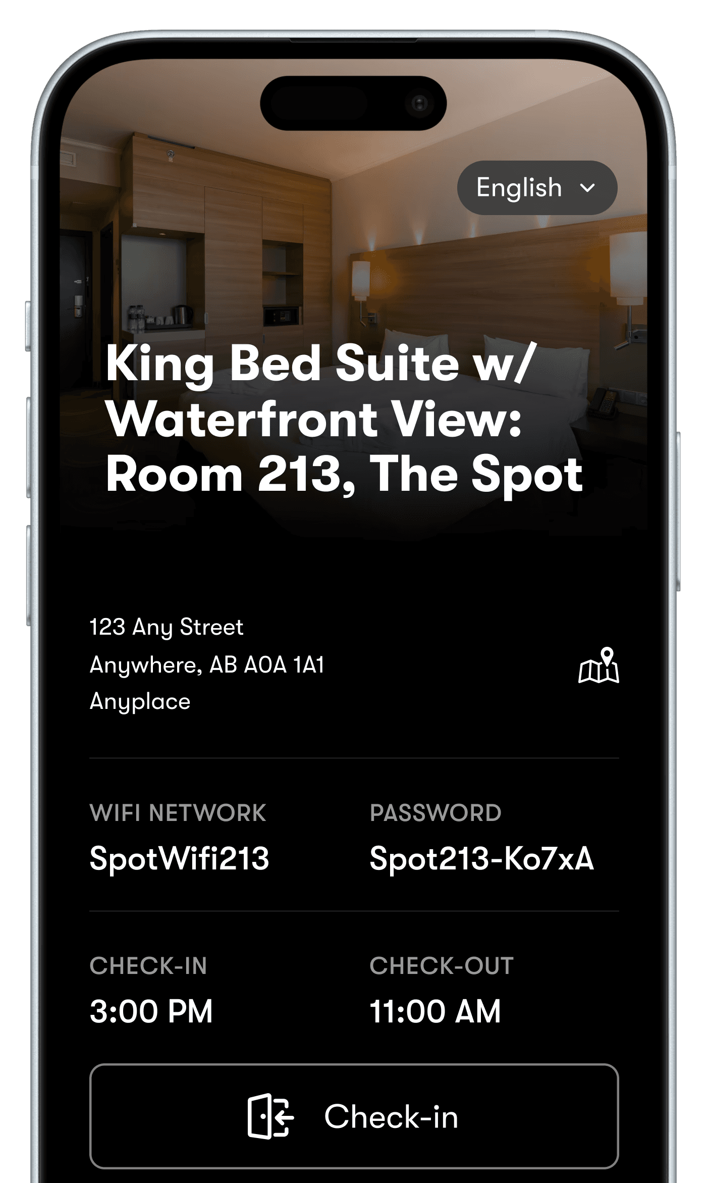 Boarding Pass Home Screen