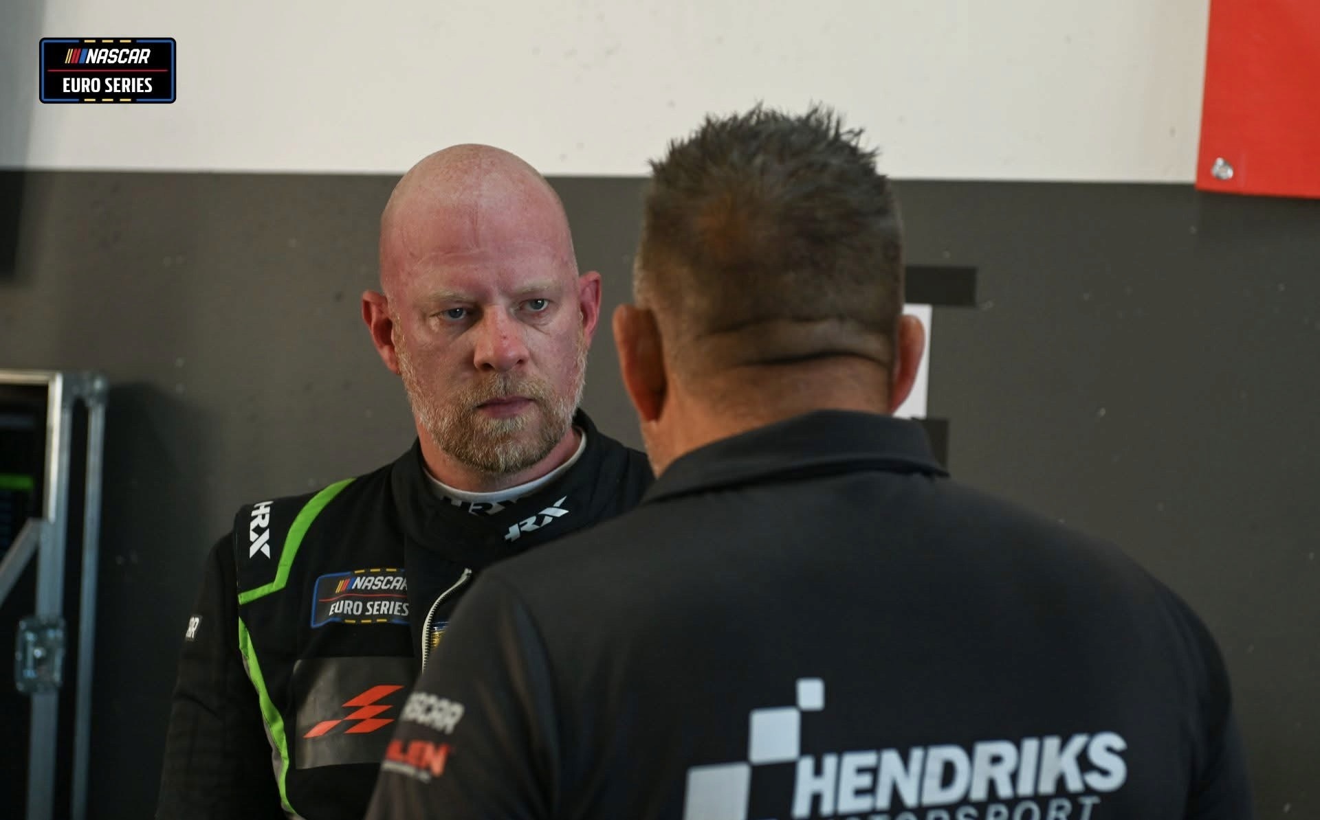 Henrik Peters with the team at Valencia