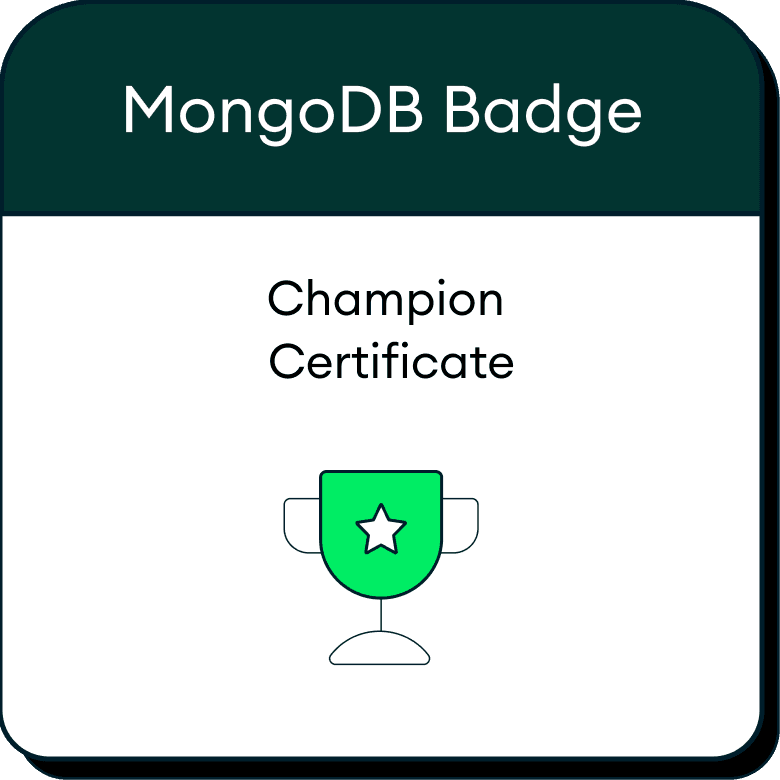 MongoDB Badge