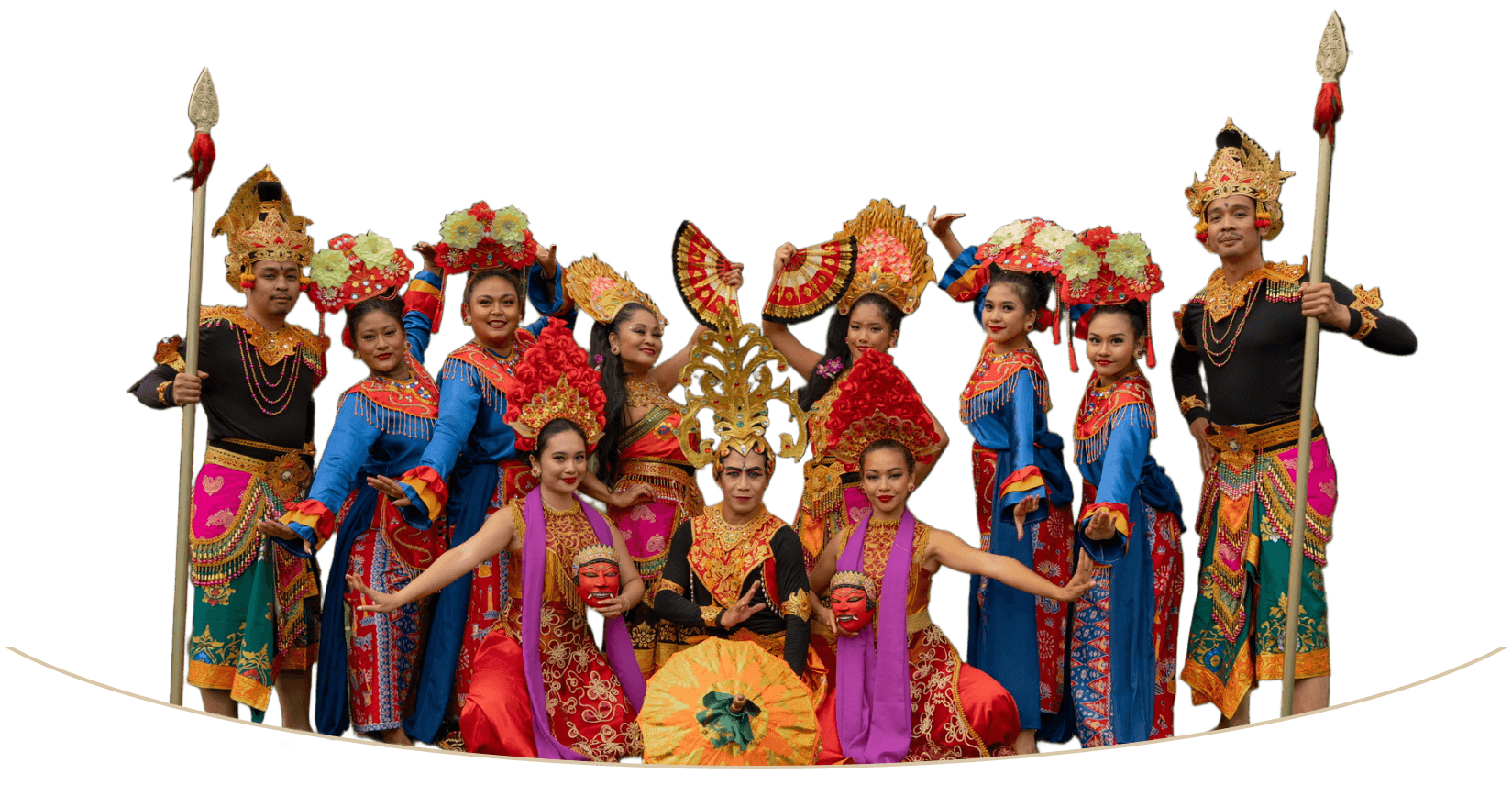 Indonesische danseressen NSIPA
