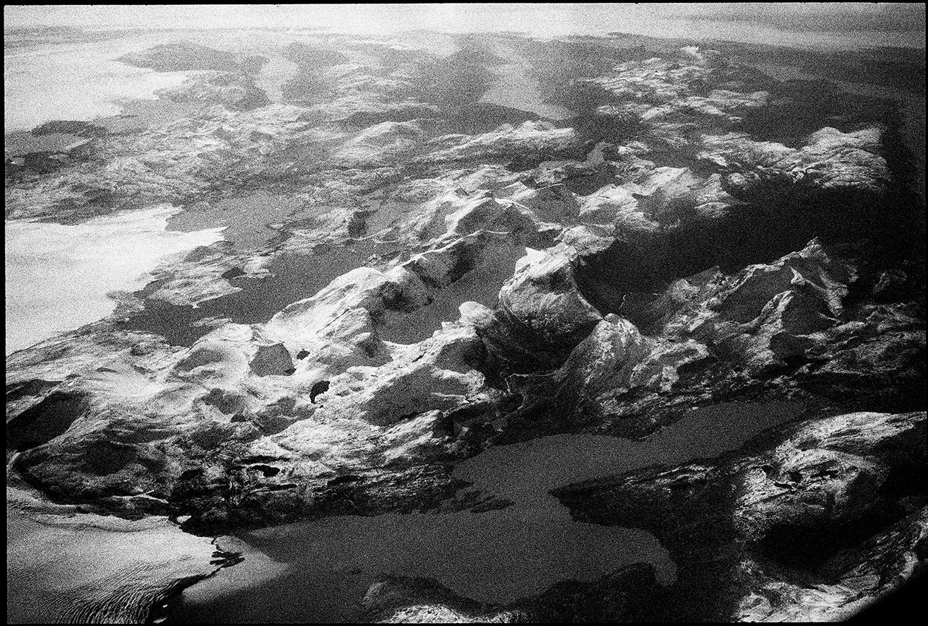 Artistic black and white photography print