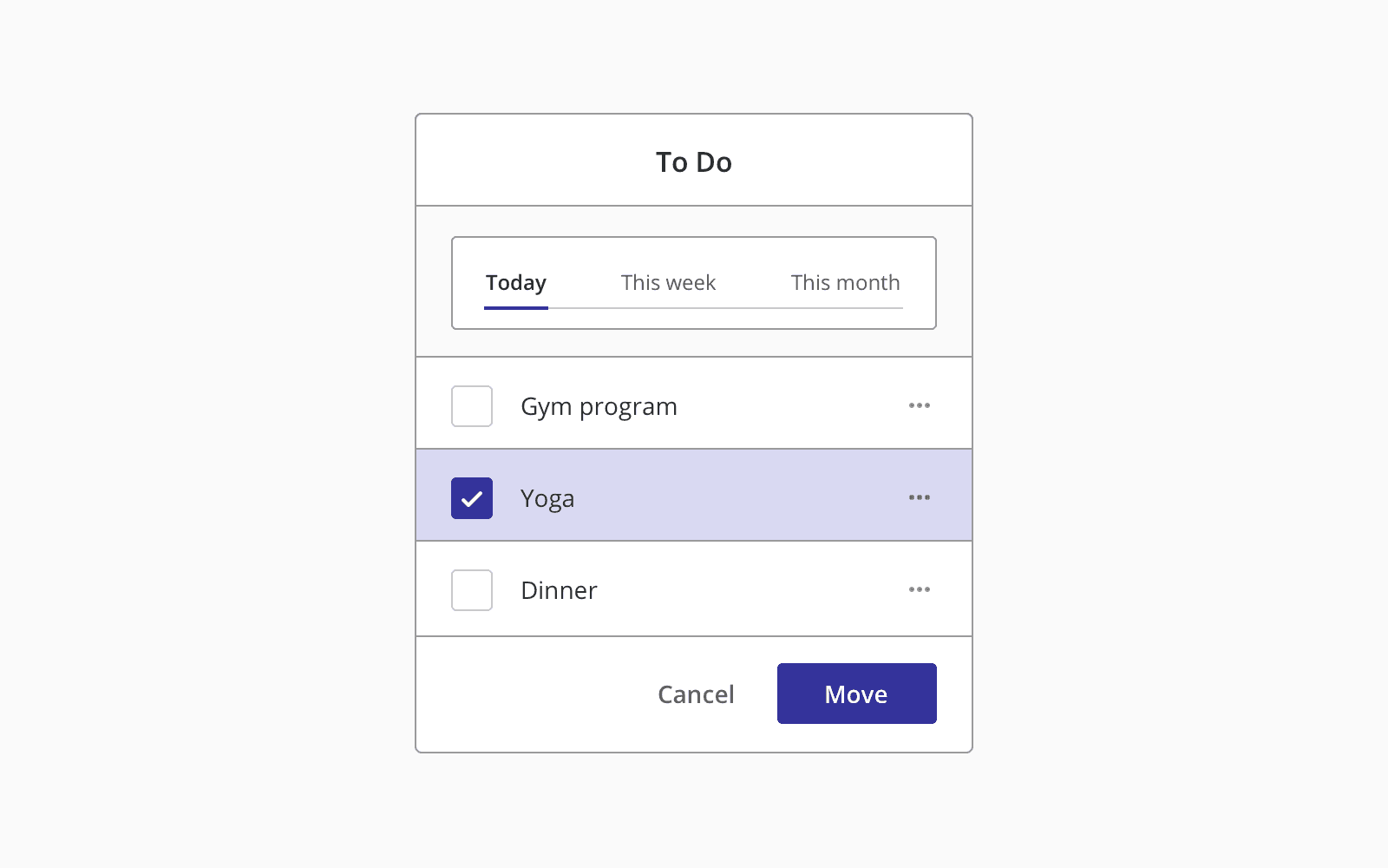 Use borders to separate two elements