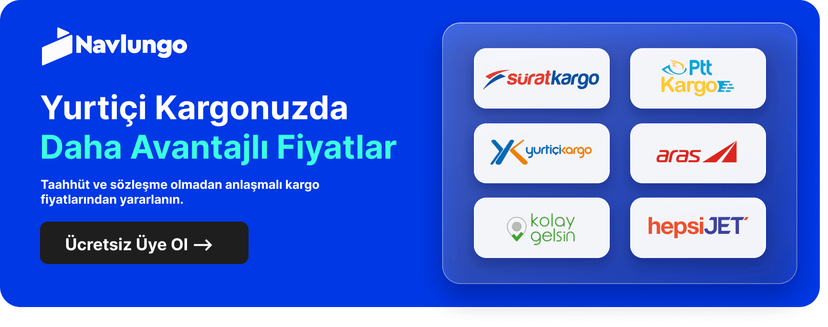 Yurtiçi Kargonuzda Daha Avantajlı Fiyatlar