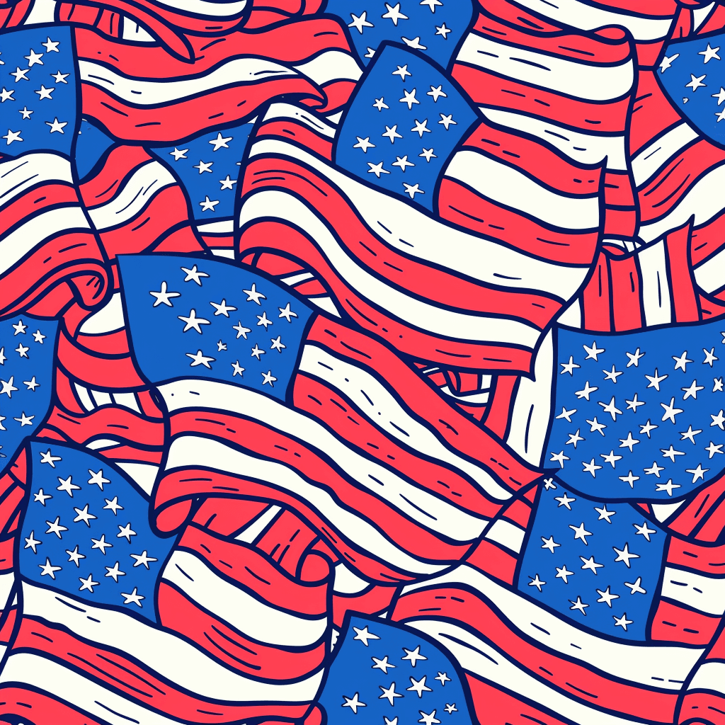 the 4th of july patterns apple watch face collection header