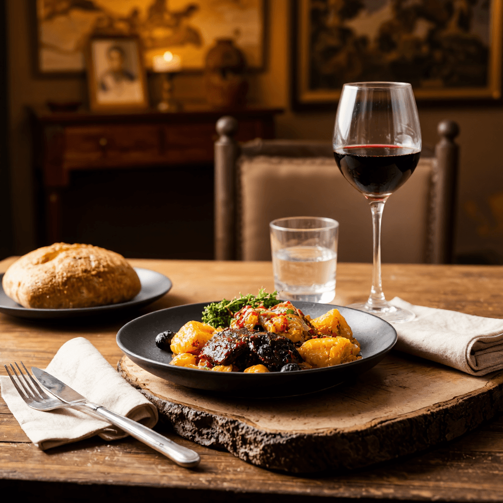 product photography of Gourmet Meal