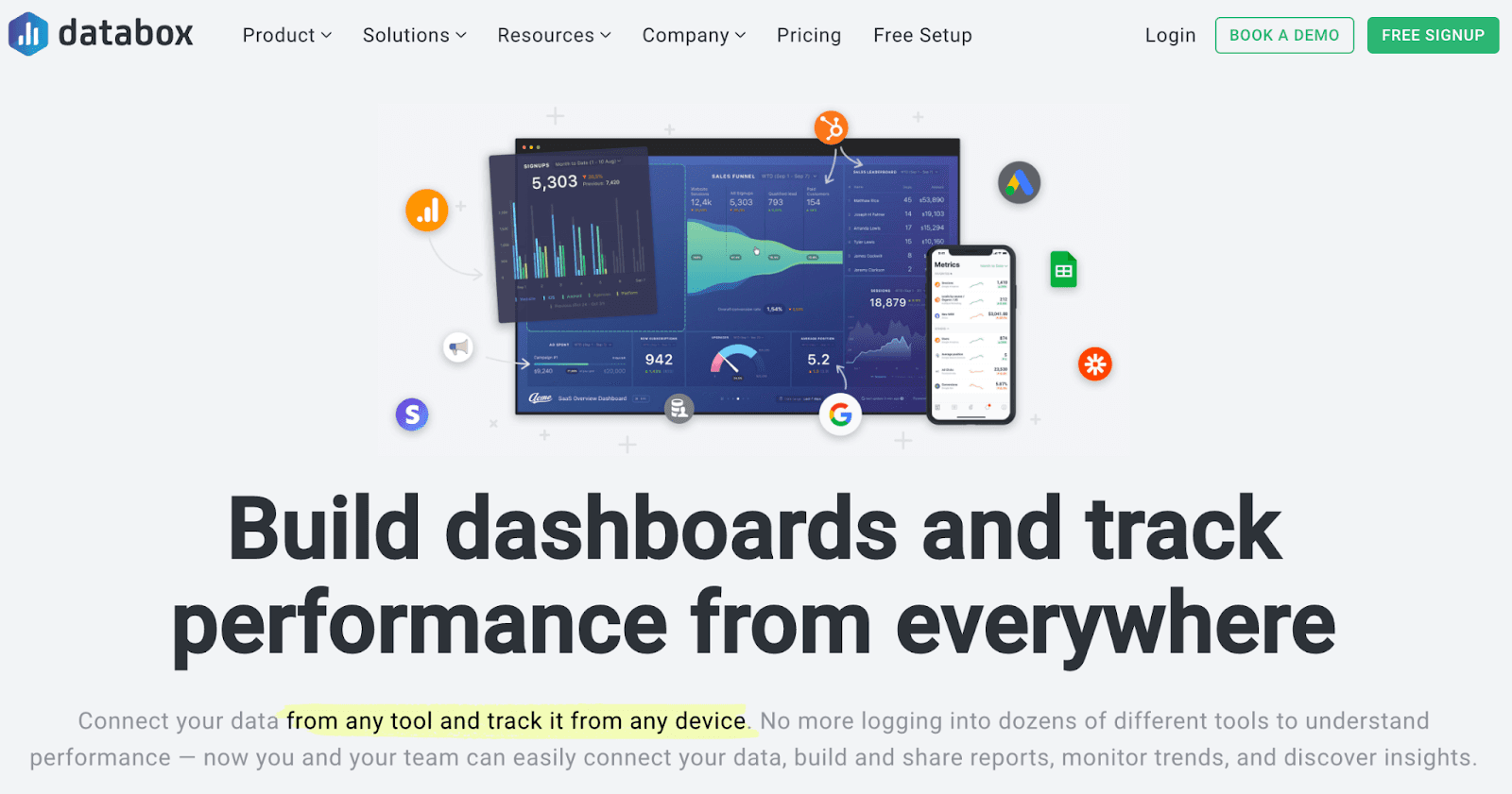 databox homepage 