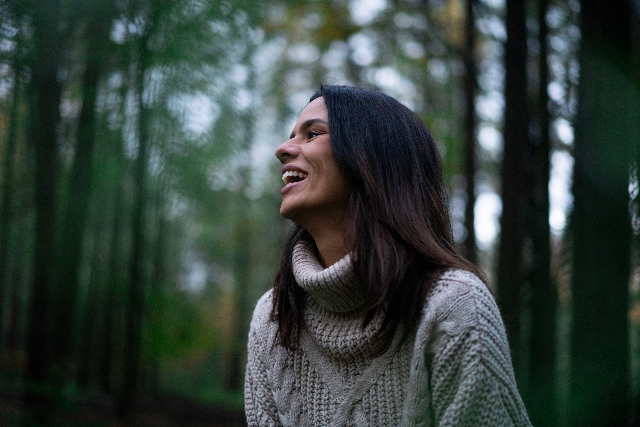 Lauren Jane in forest