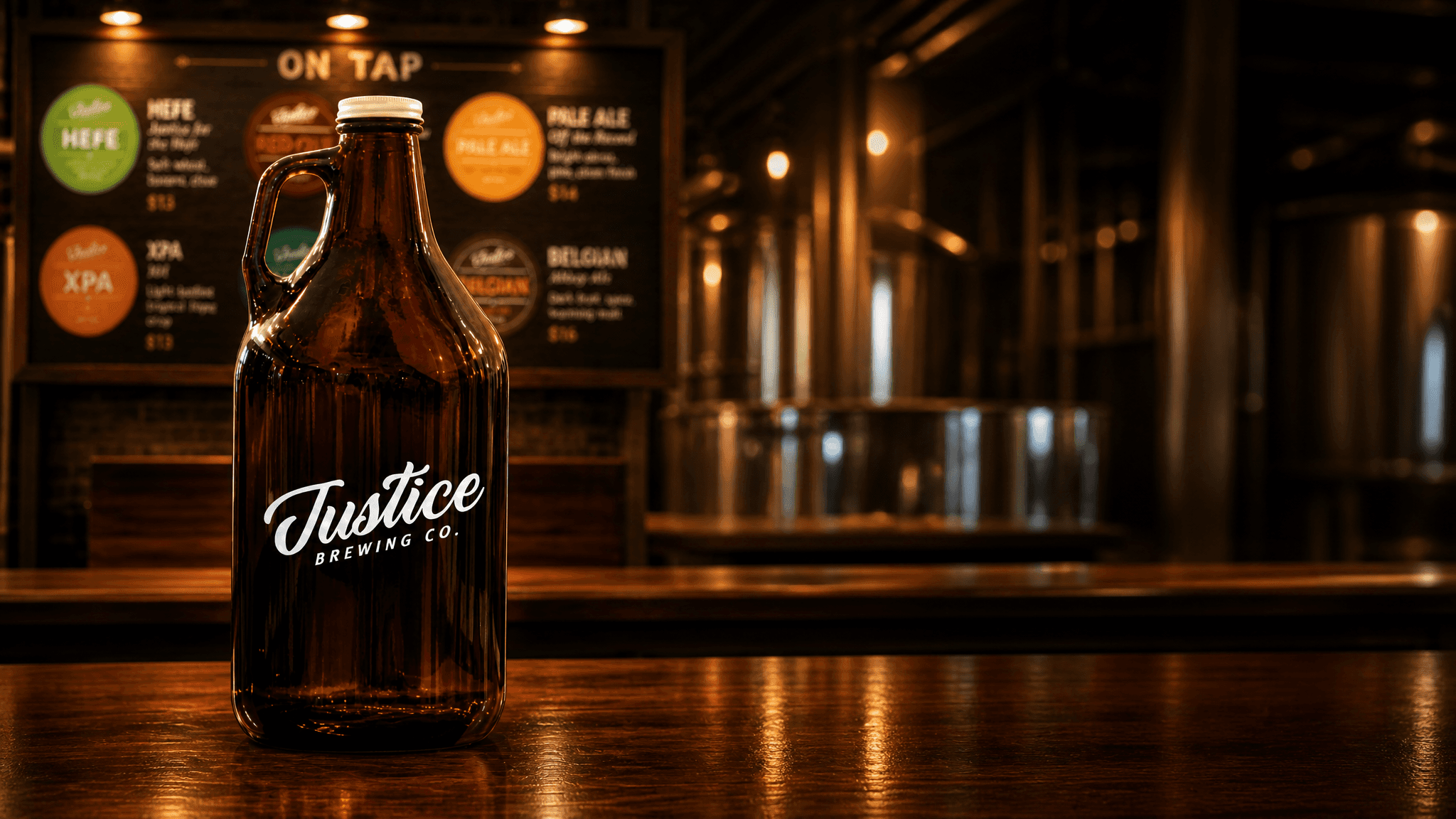 Justice growler