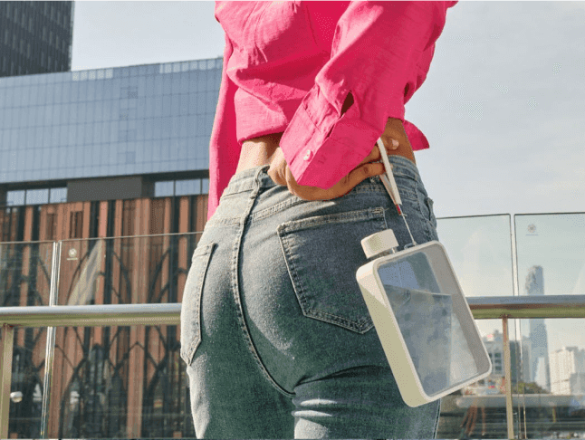 DRINKBOX insulated bottle – product design, lifestyle visuals, and high-performance e-commerce experience