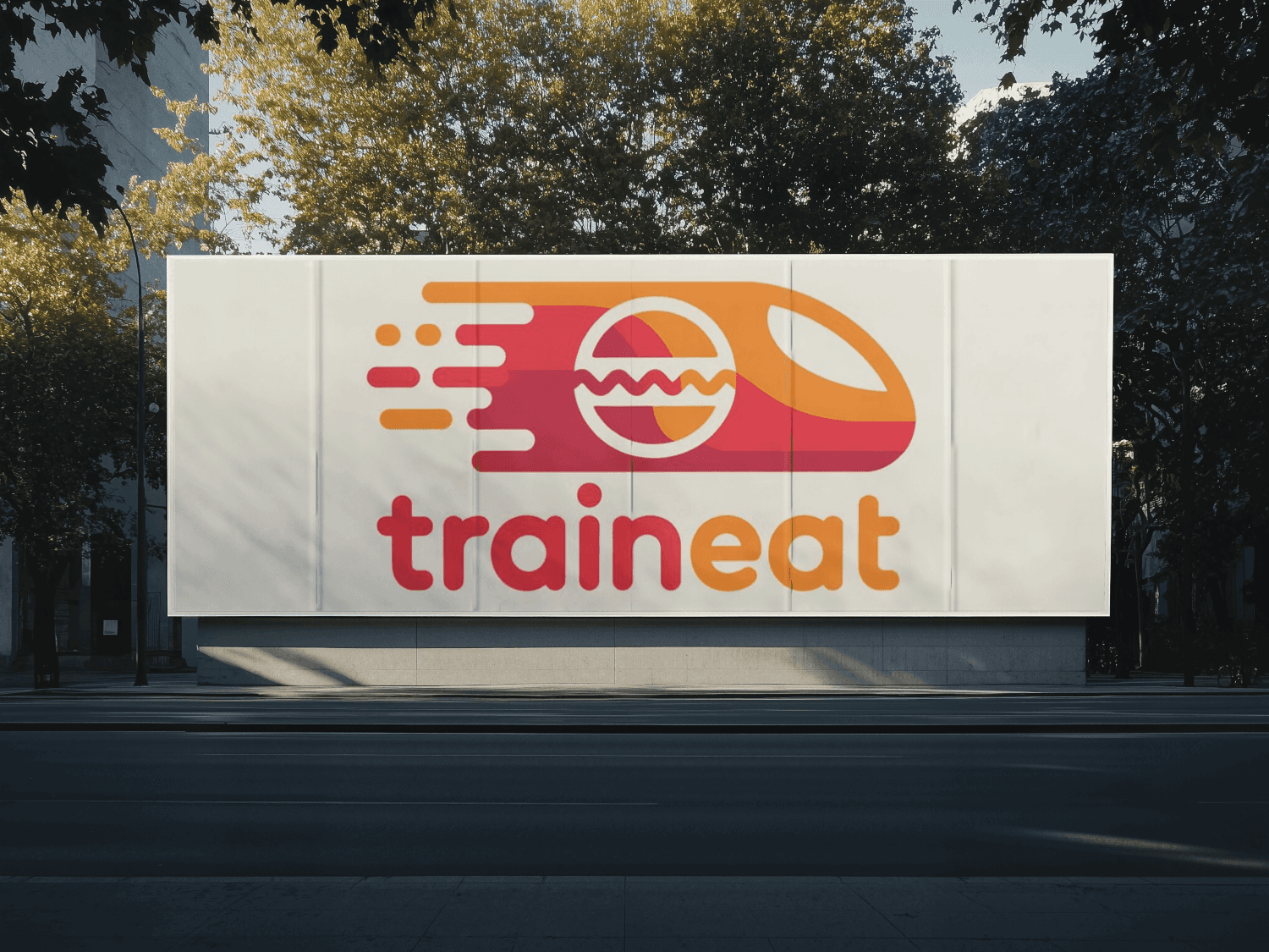 yellow and red train