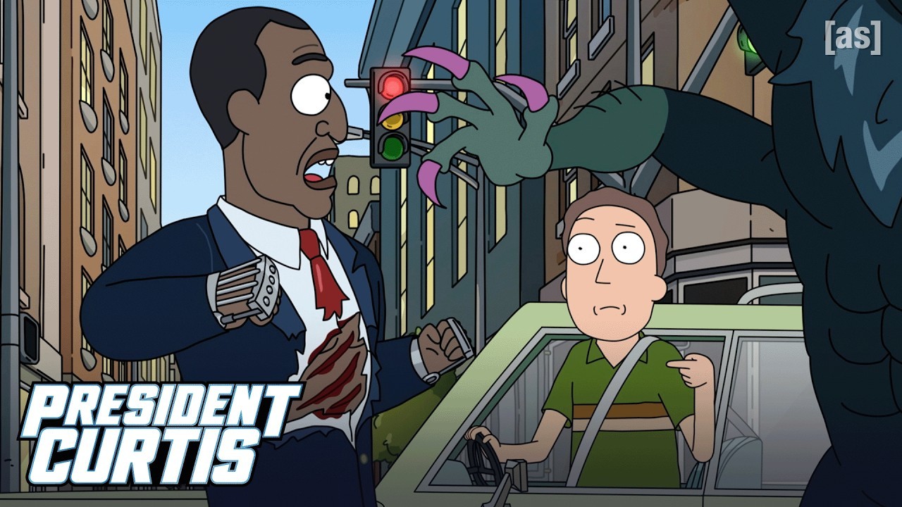 Adult Swim's 'President Curtis' Rick and Morty spinoff