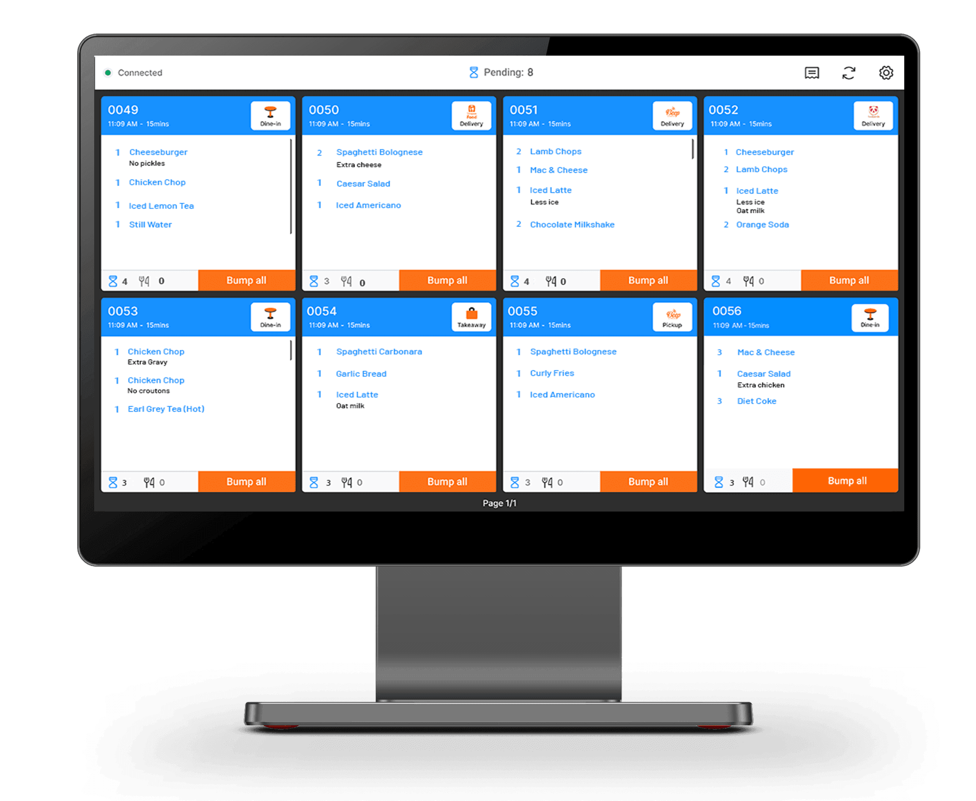 StoreHub POS system screen managing cloud kitchen orders from a single dashboard.